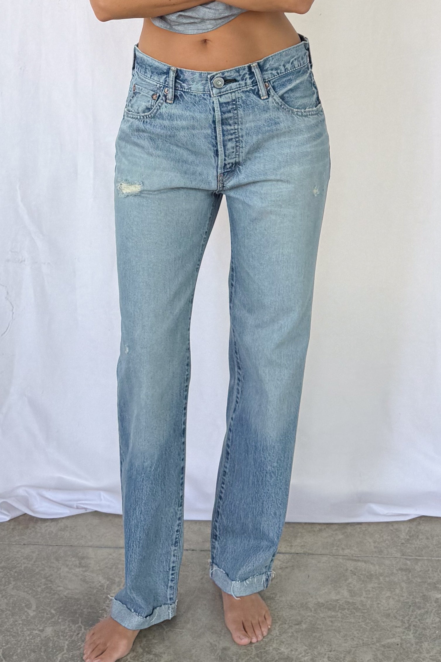 Copper Straight Jean