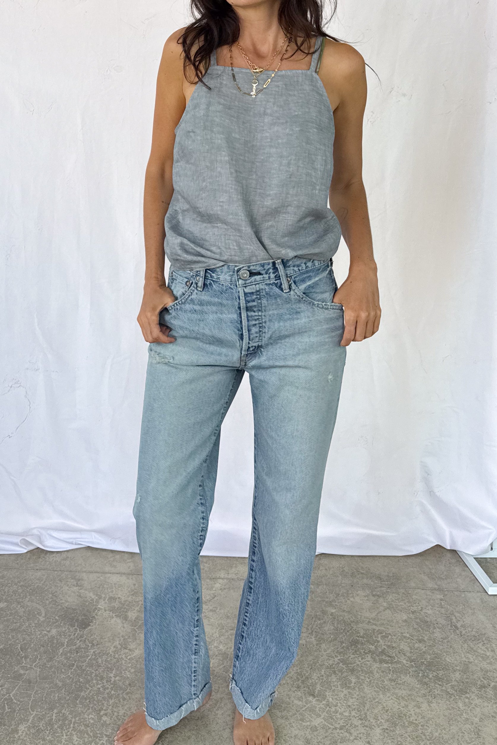 Copper Straight Jean