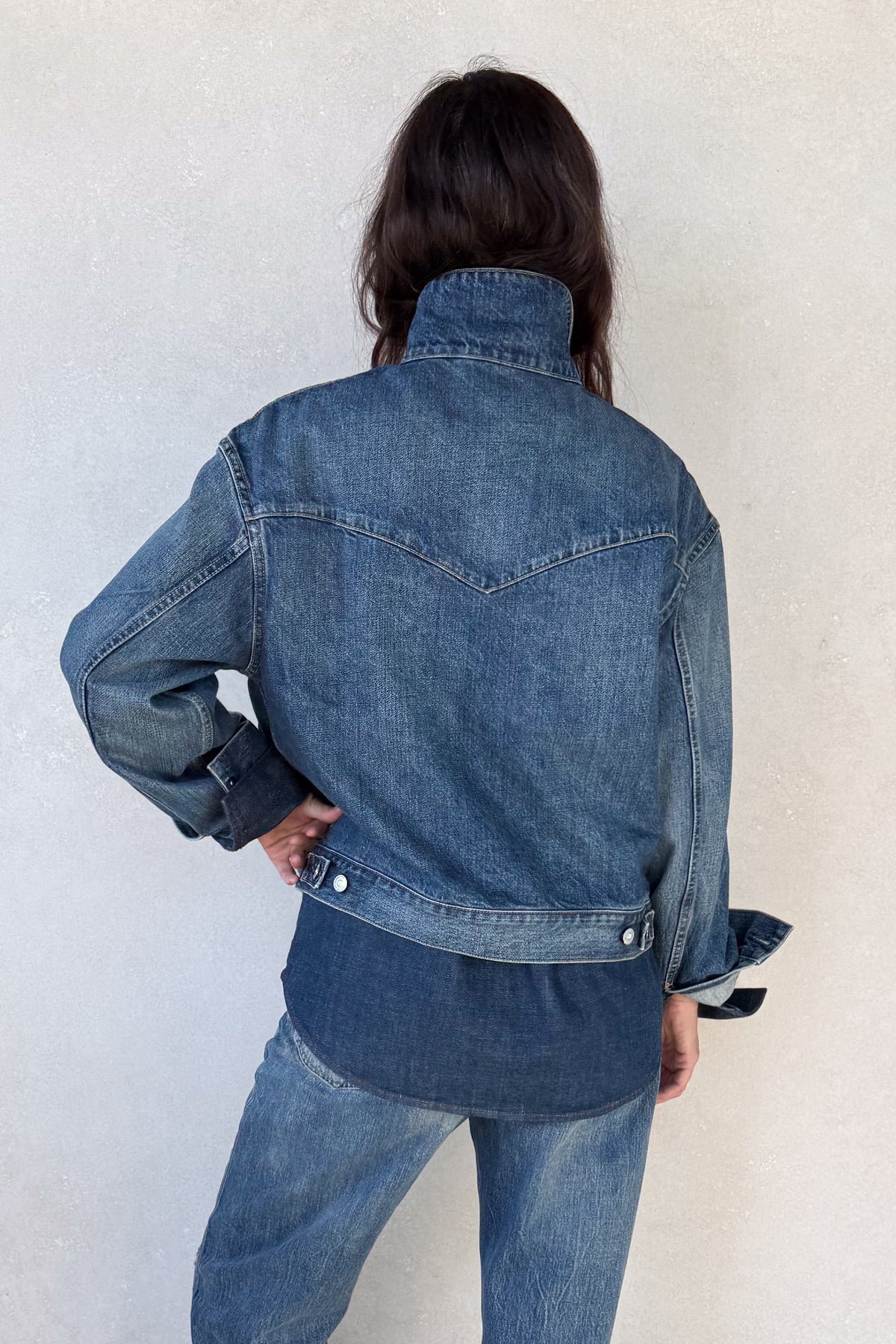 Prescott Western Denim Jacket