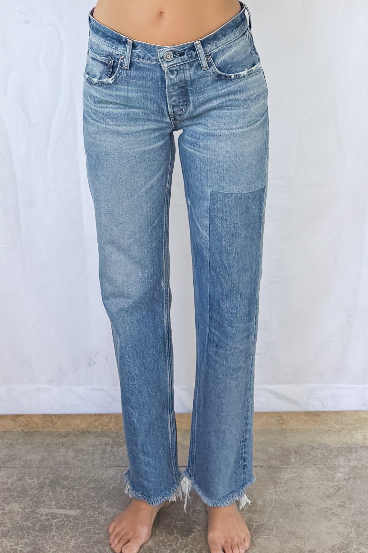 Woodville Low Straight Jean