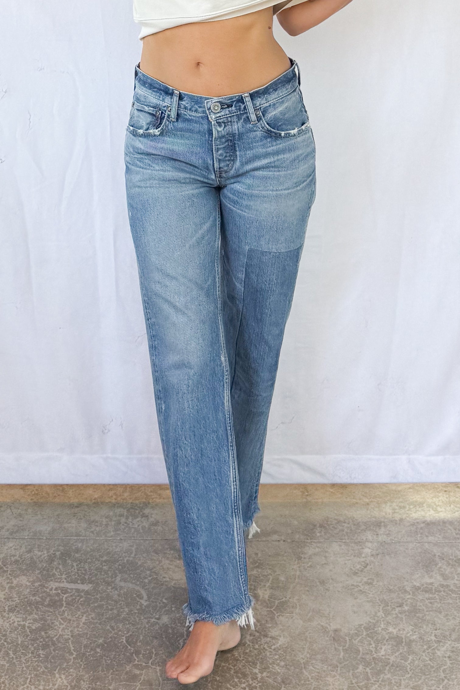 Woodville Low Straight Jean