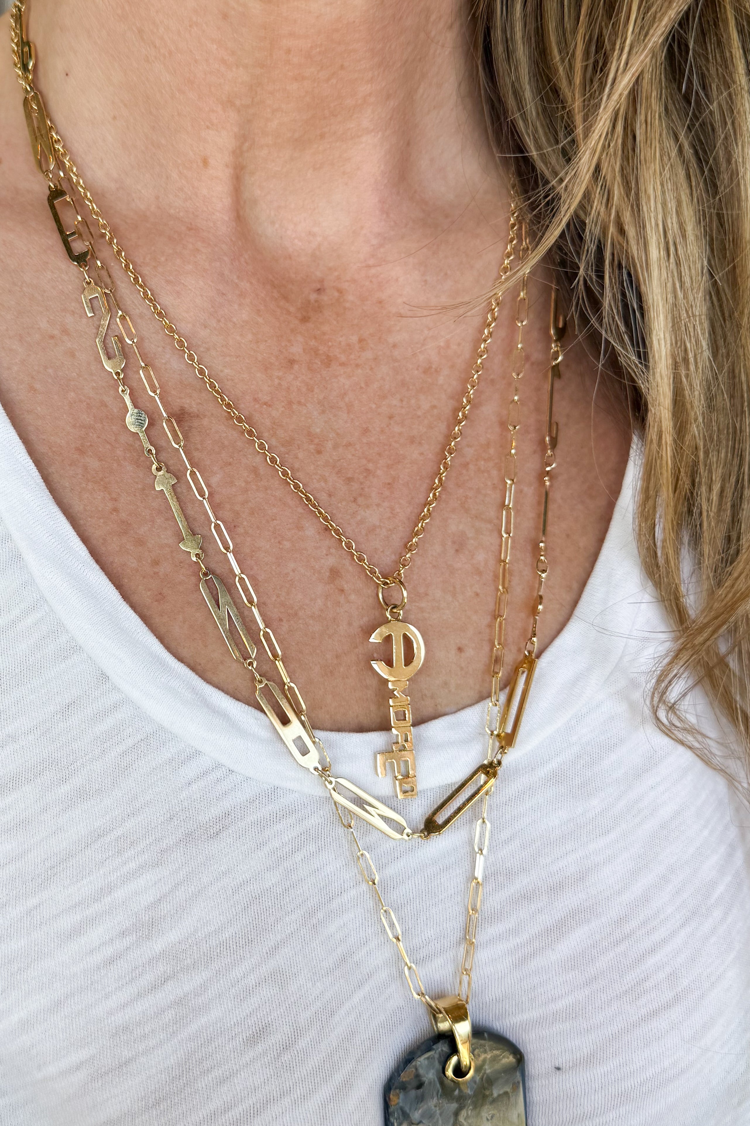Always Lettera Chain Necklace