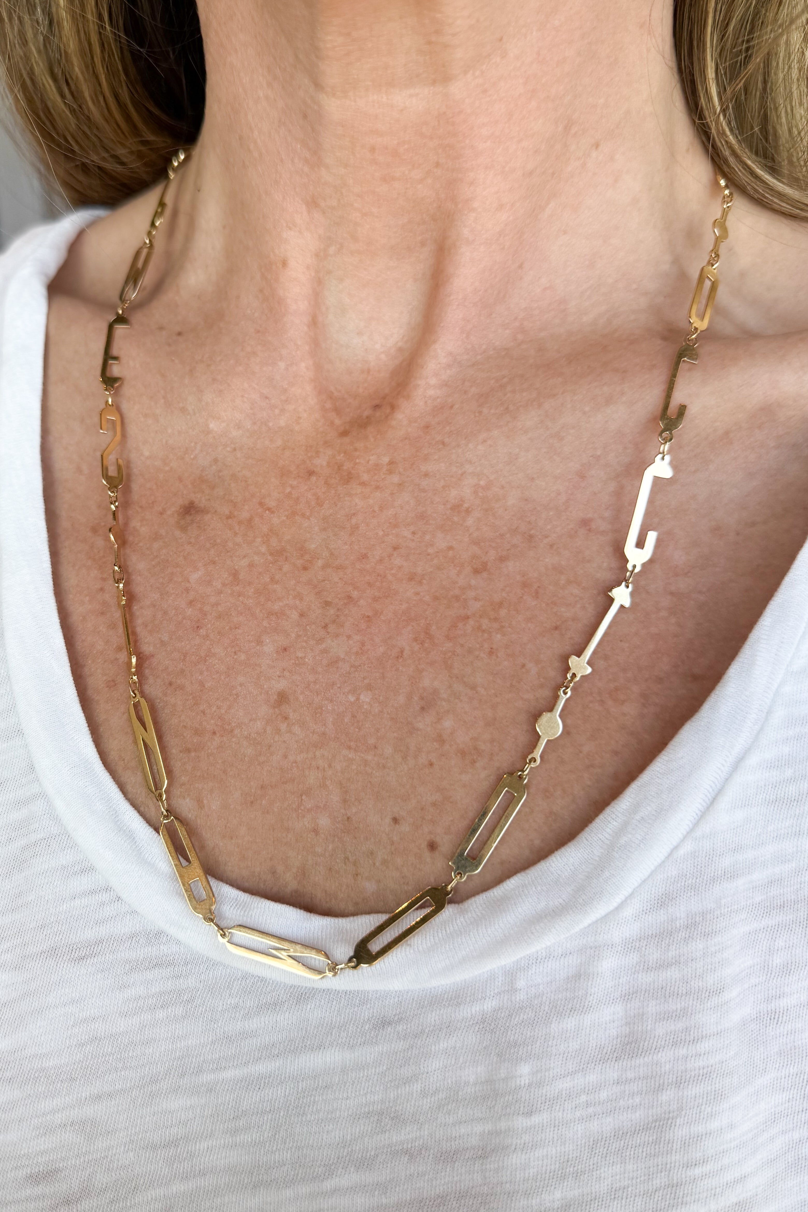 Always Lettera Chain Necklace