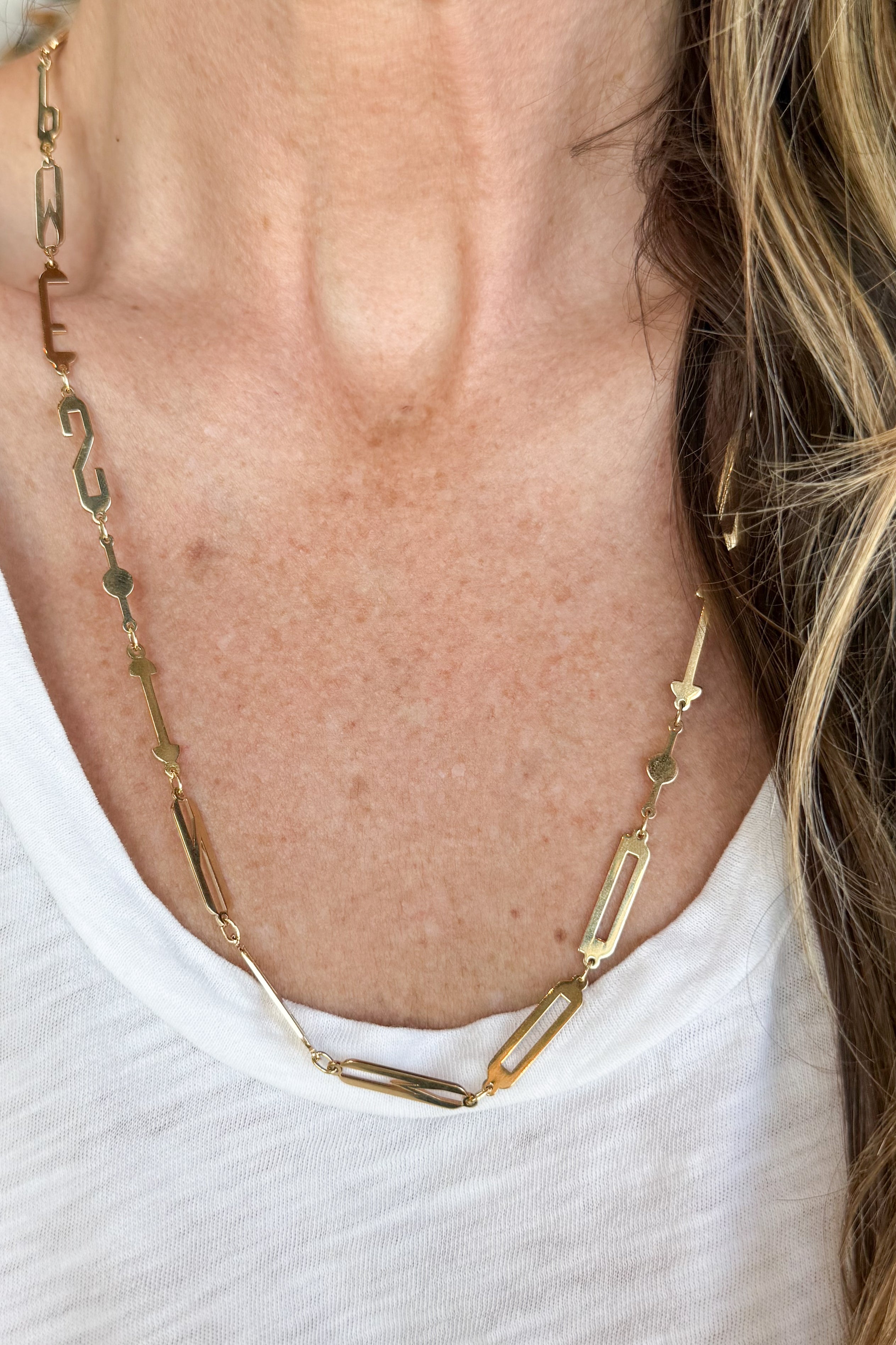 Always Lettera Chain Necklace
