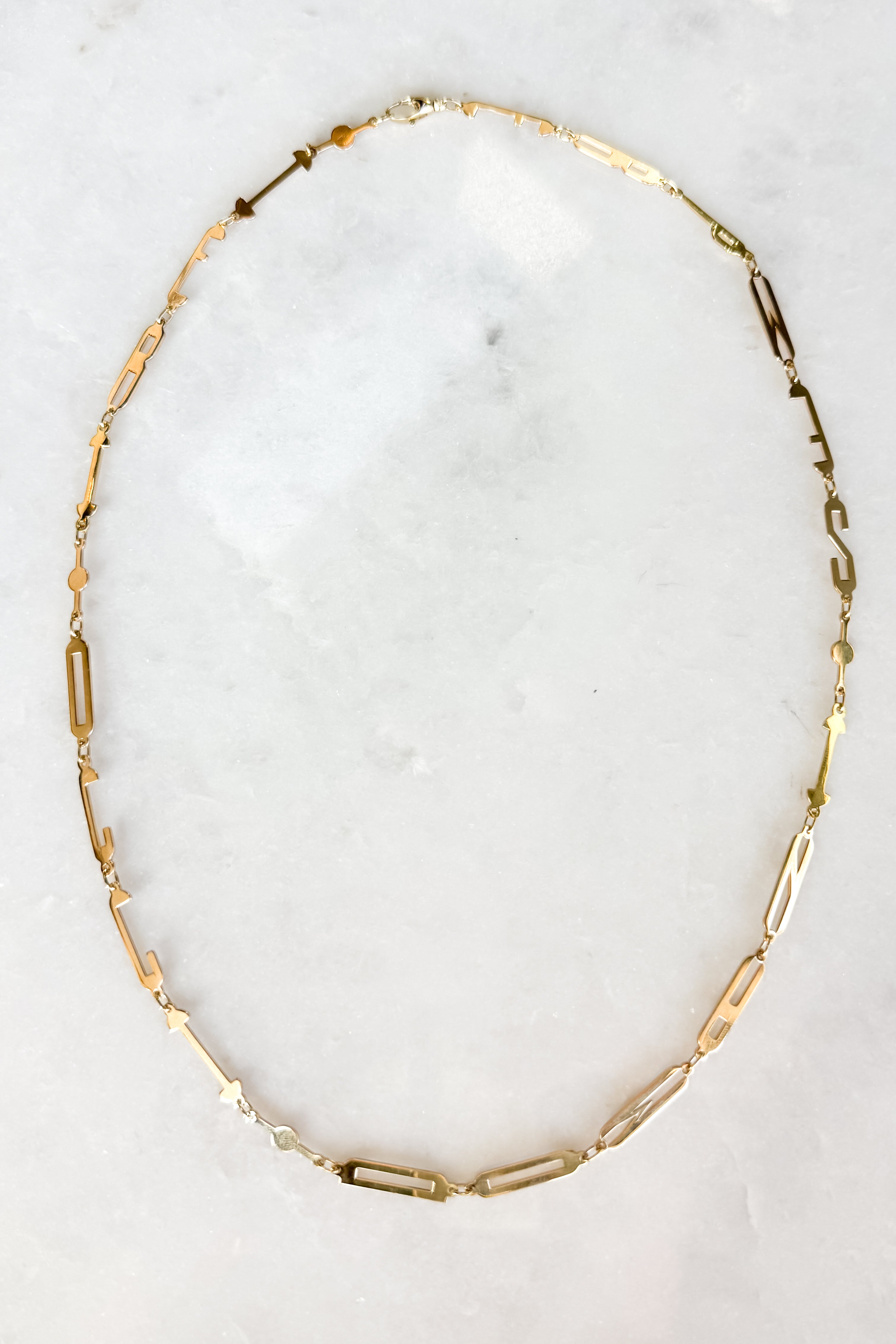 Always Lettera Chain Necklace