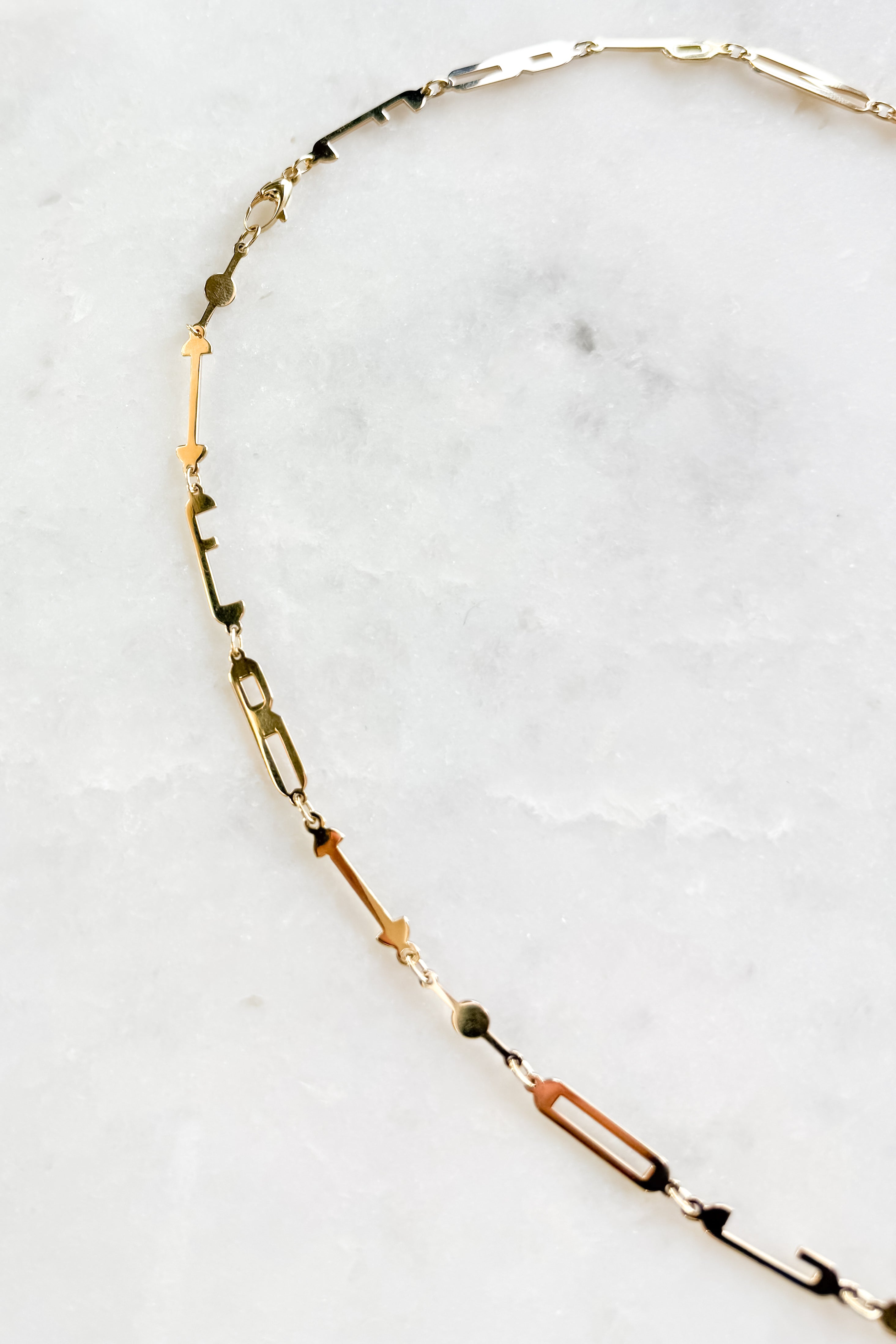 Always Lettera Chain Necklace