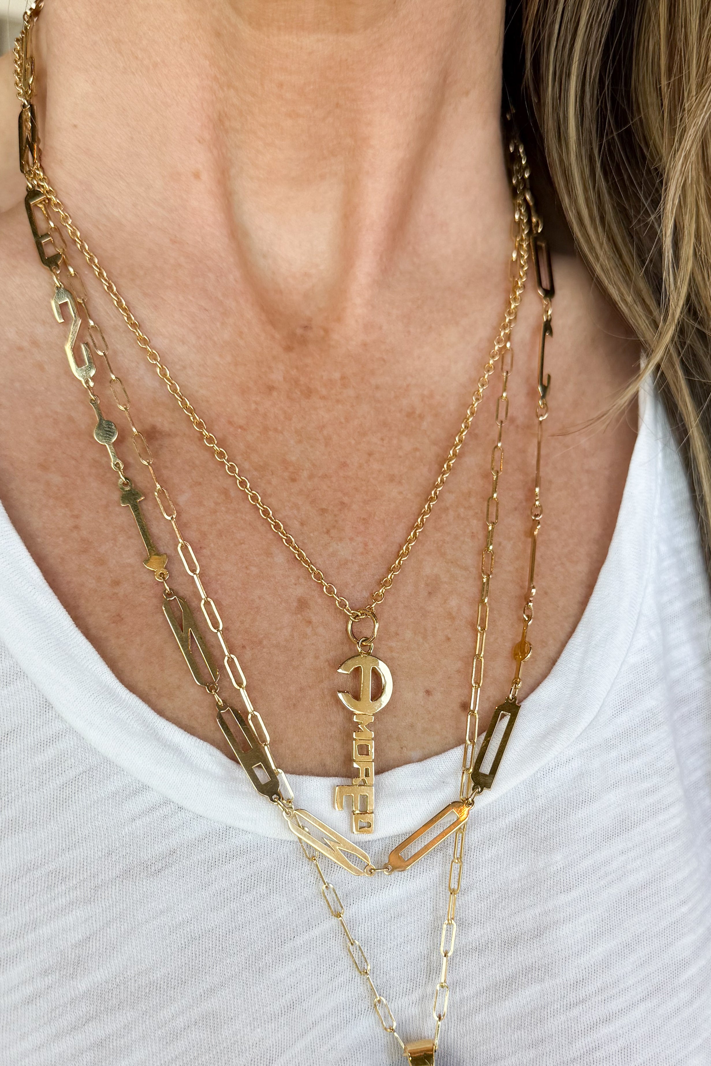 Always Lettera Chain Necklace