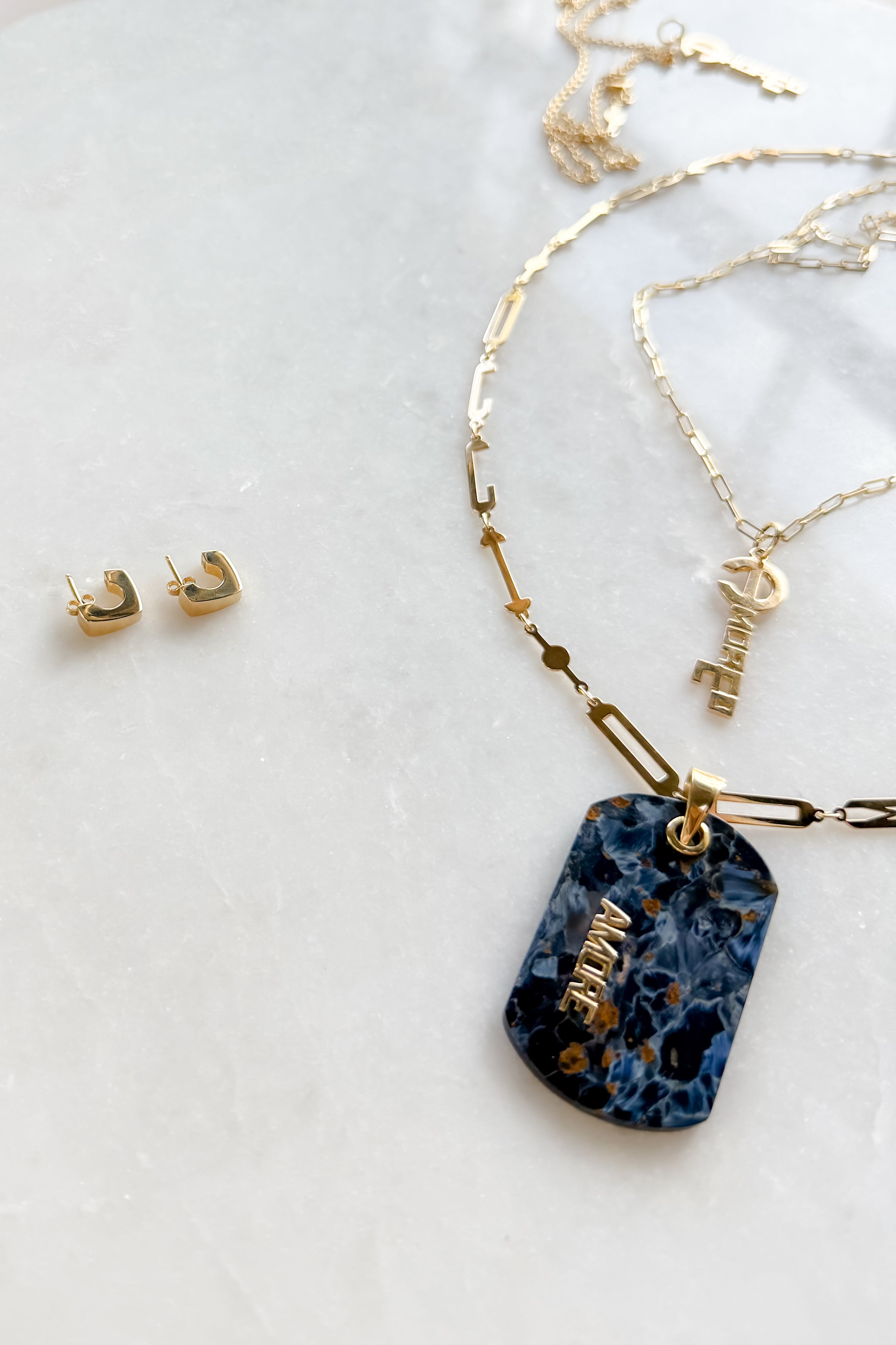 Pietersite Cartellino Pendant