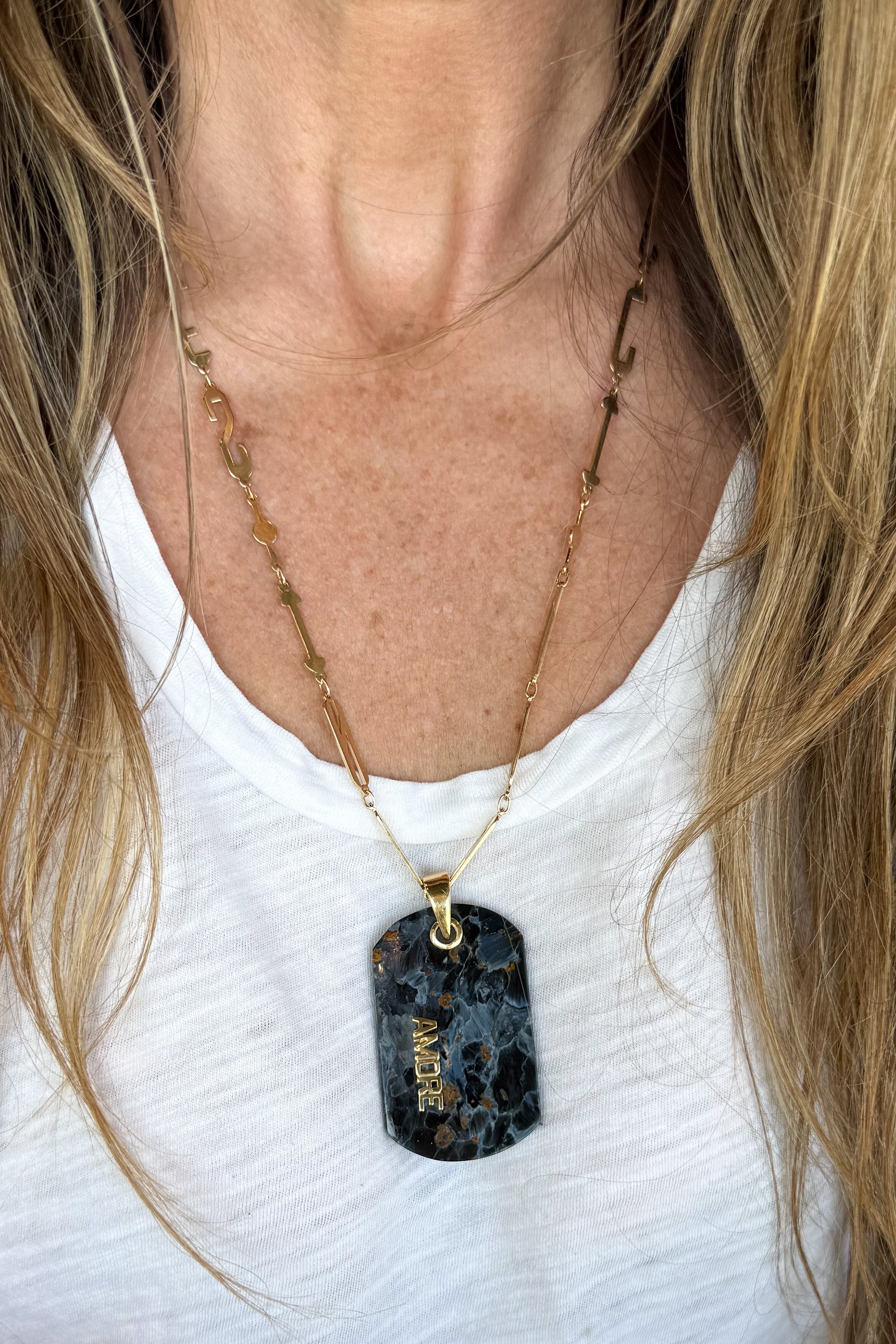 Pietersite Cartellino Pendant