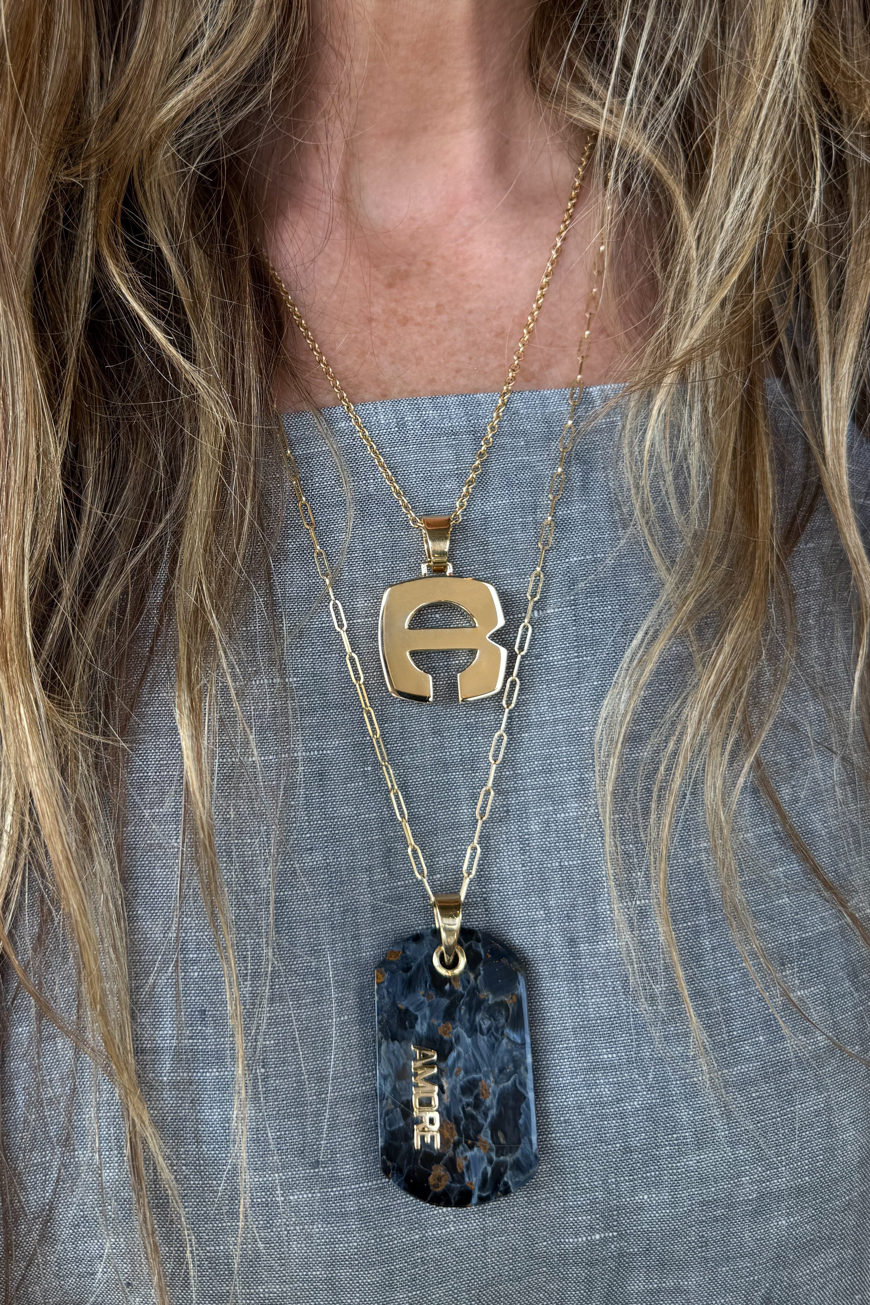 Pietersite Cartellino Pendant