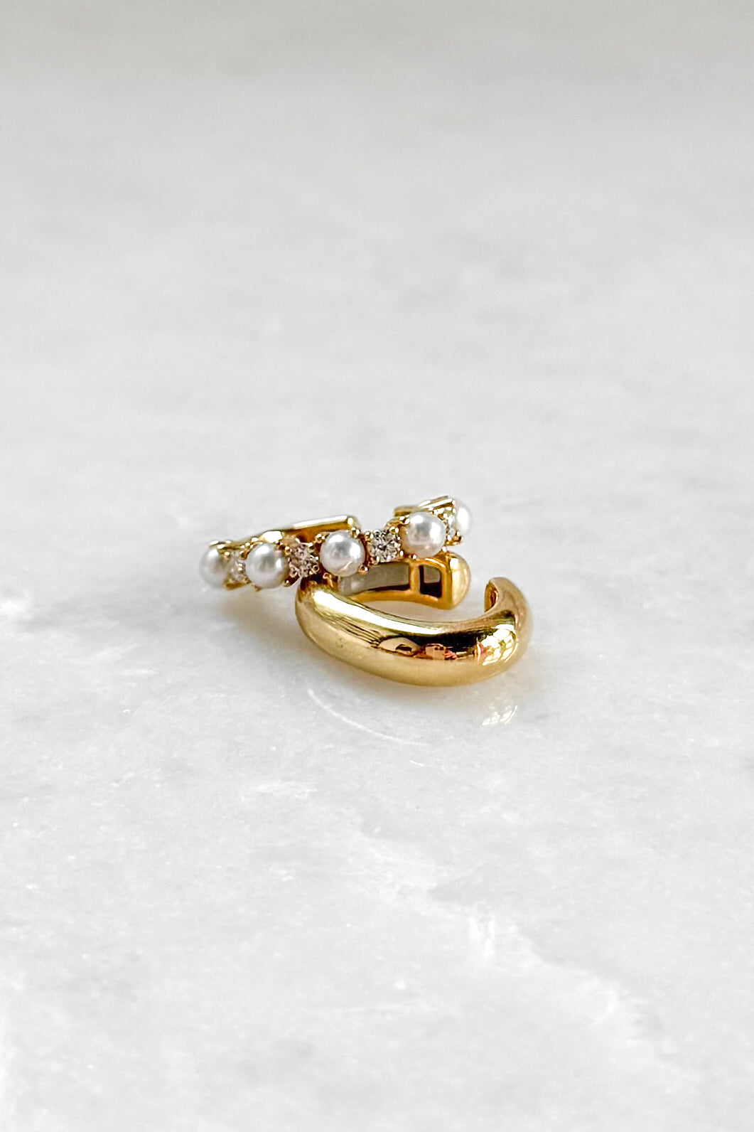 Gold Hinged Ear Cuff
