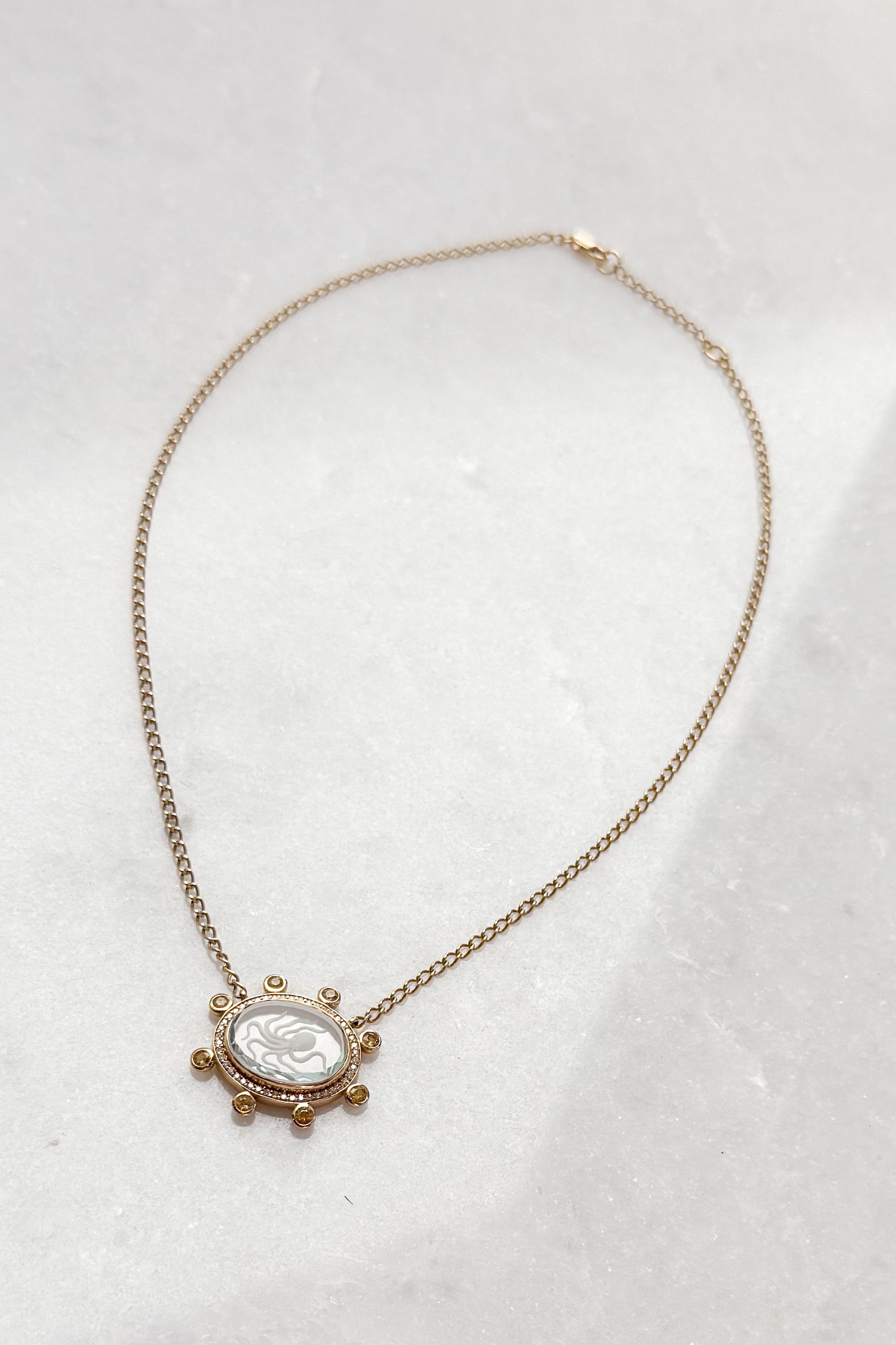 Large Octopus Caspian Necklace