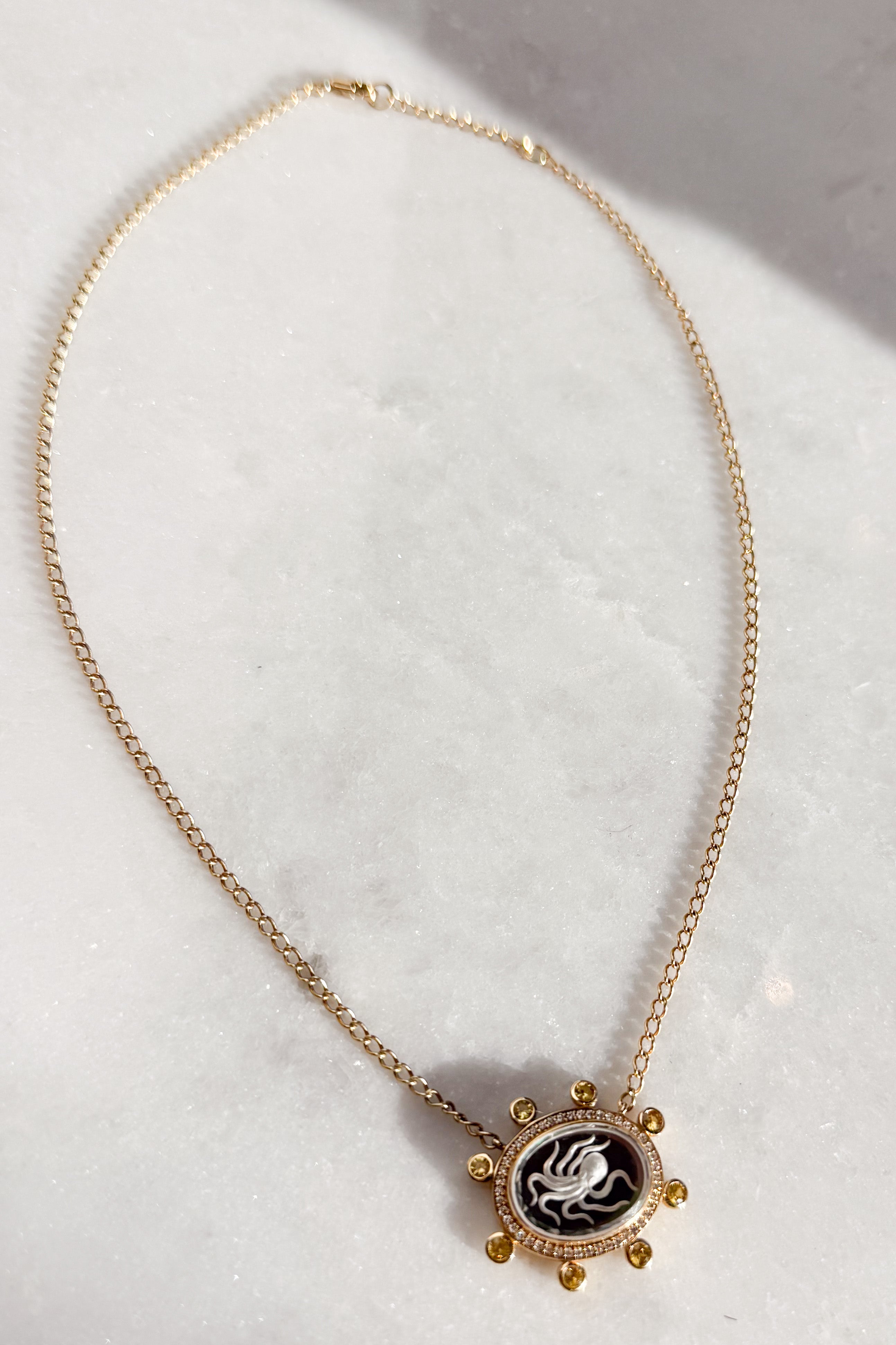 Large Octopus Caspian Necklace