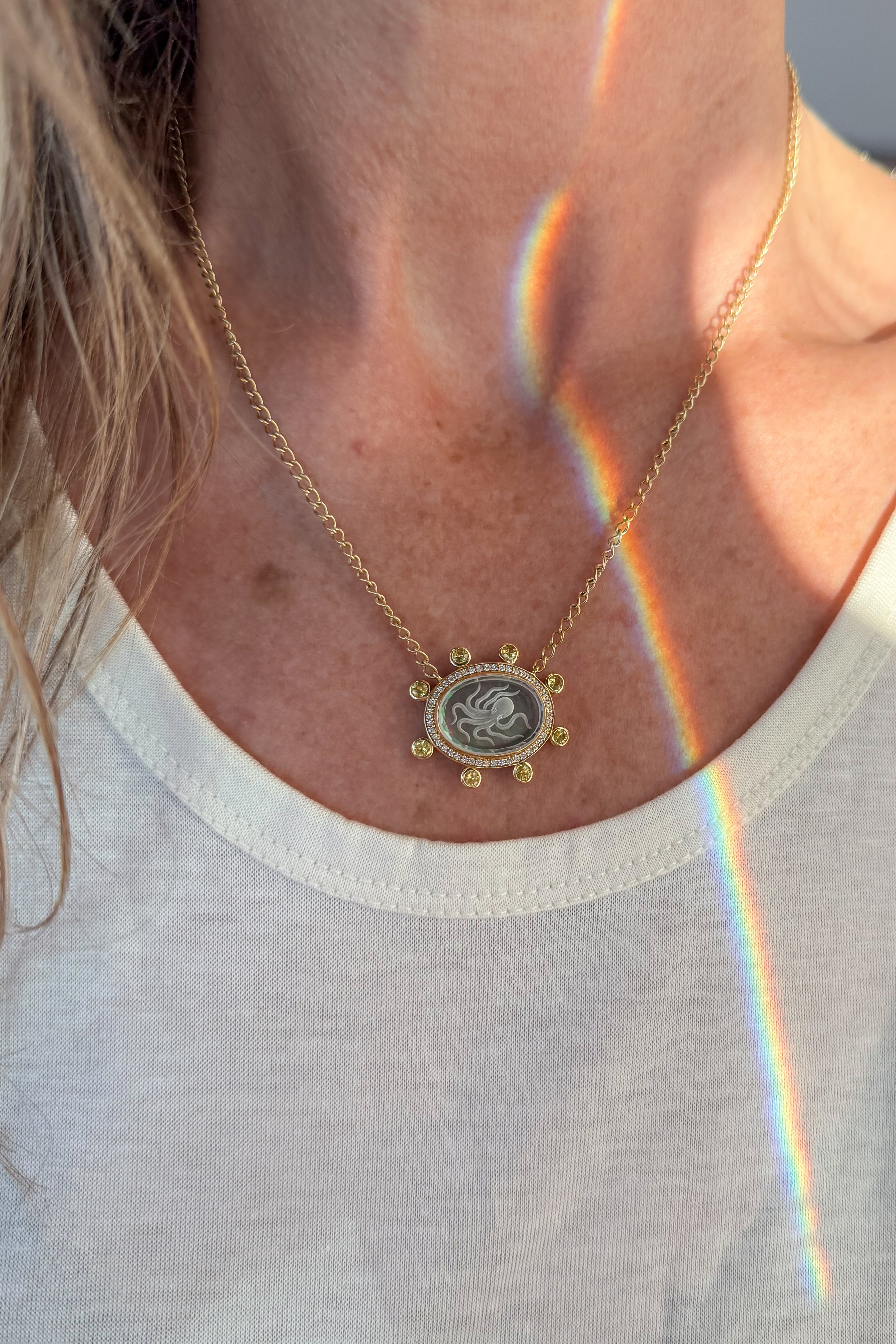 Large Octopus Caspian Necklace