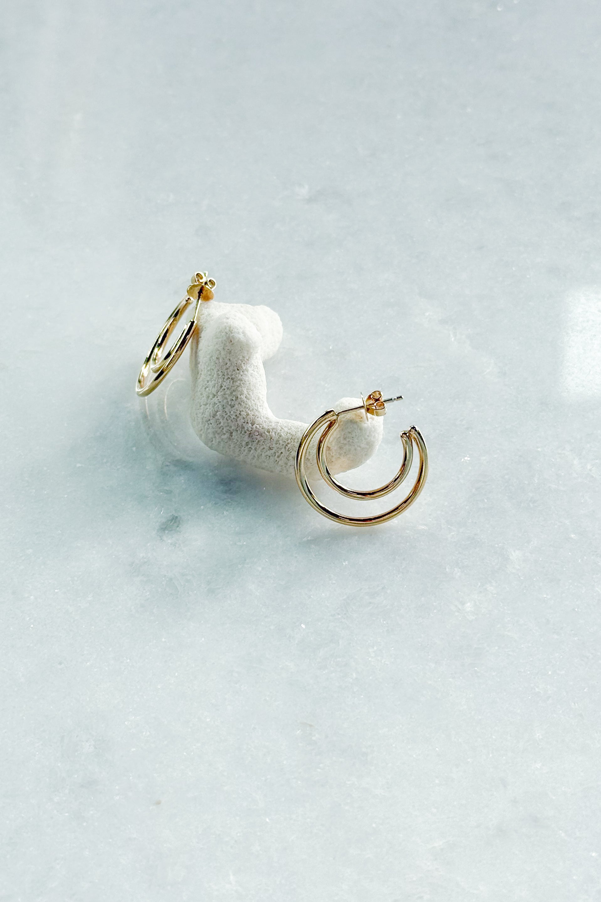 Double Hoop Earring