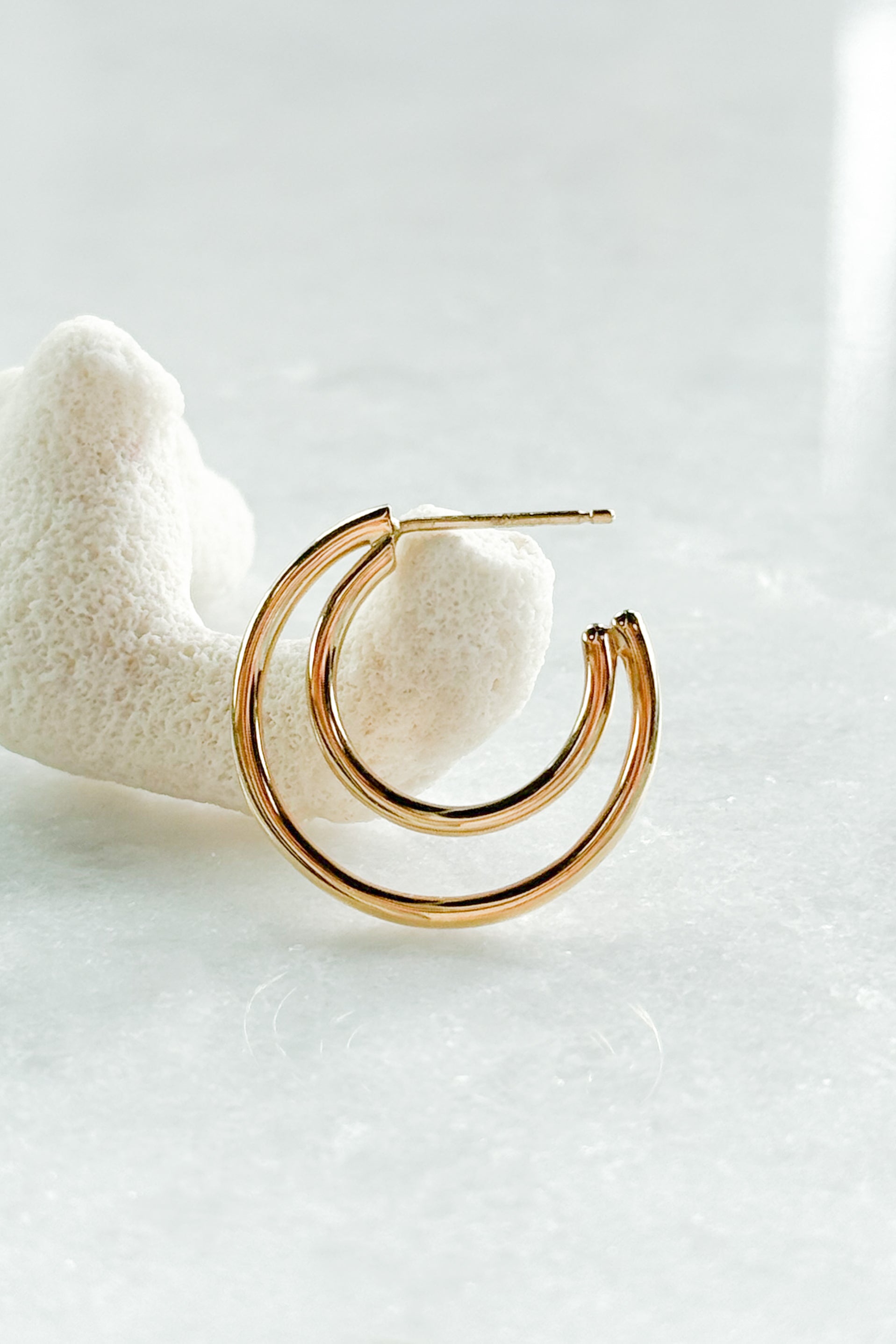 Double Hoop Earring