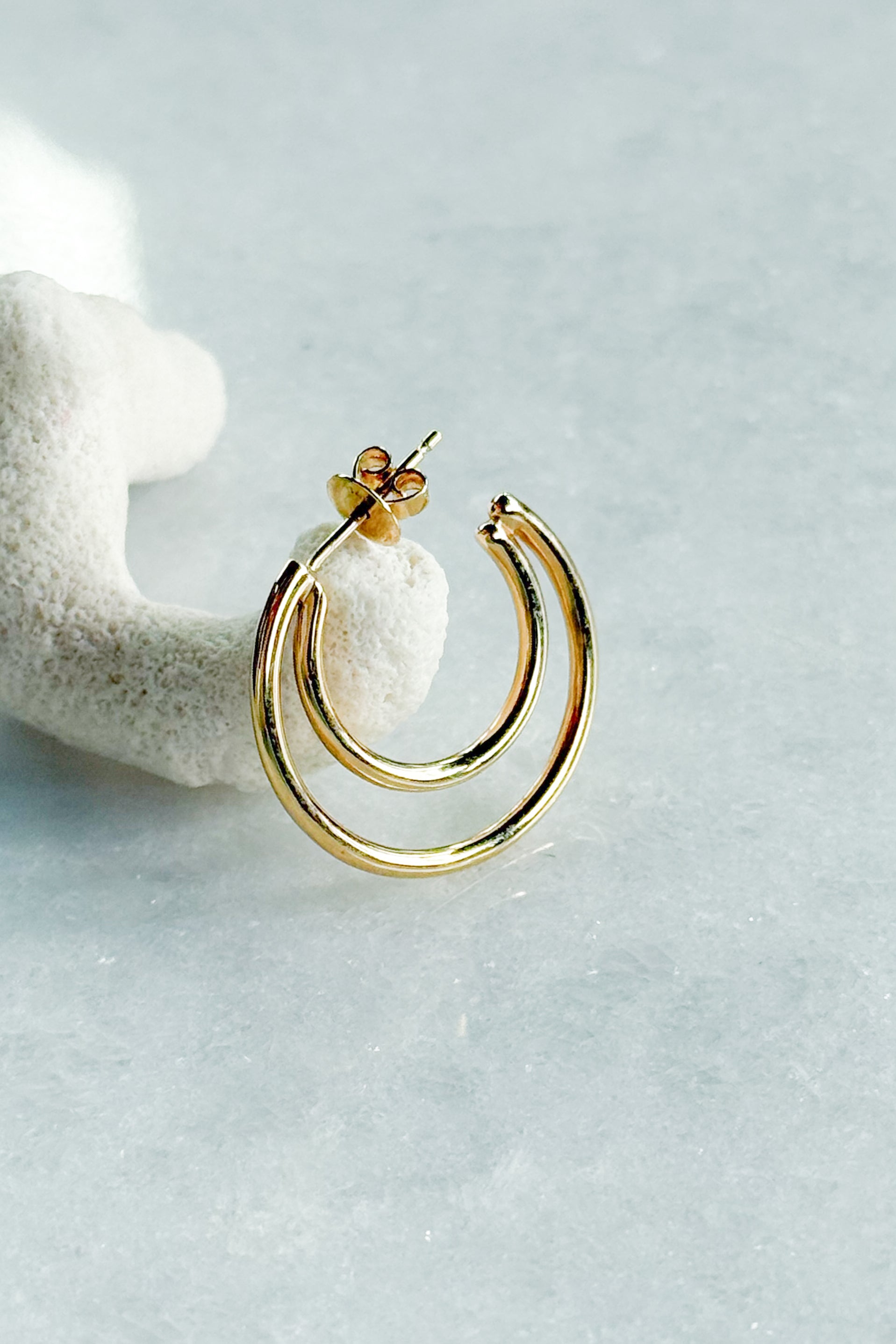 Double Hoop Earring
