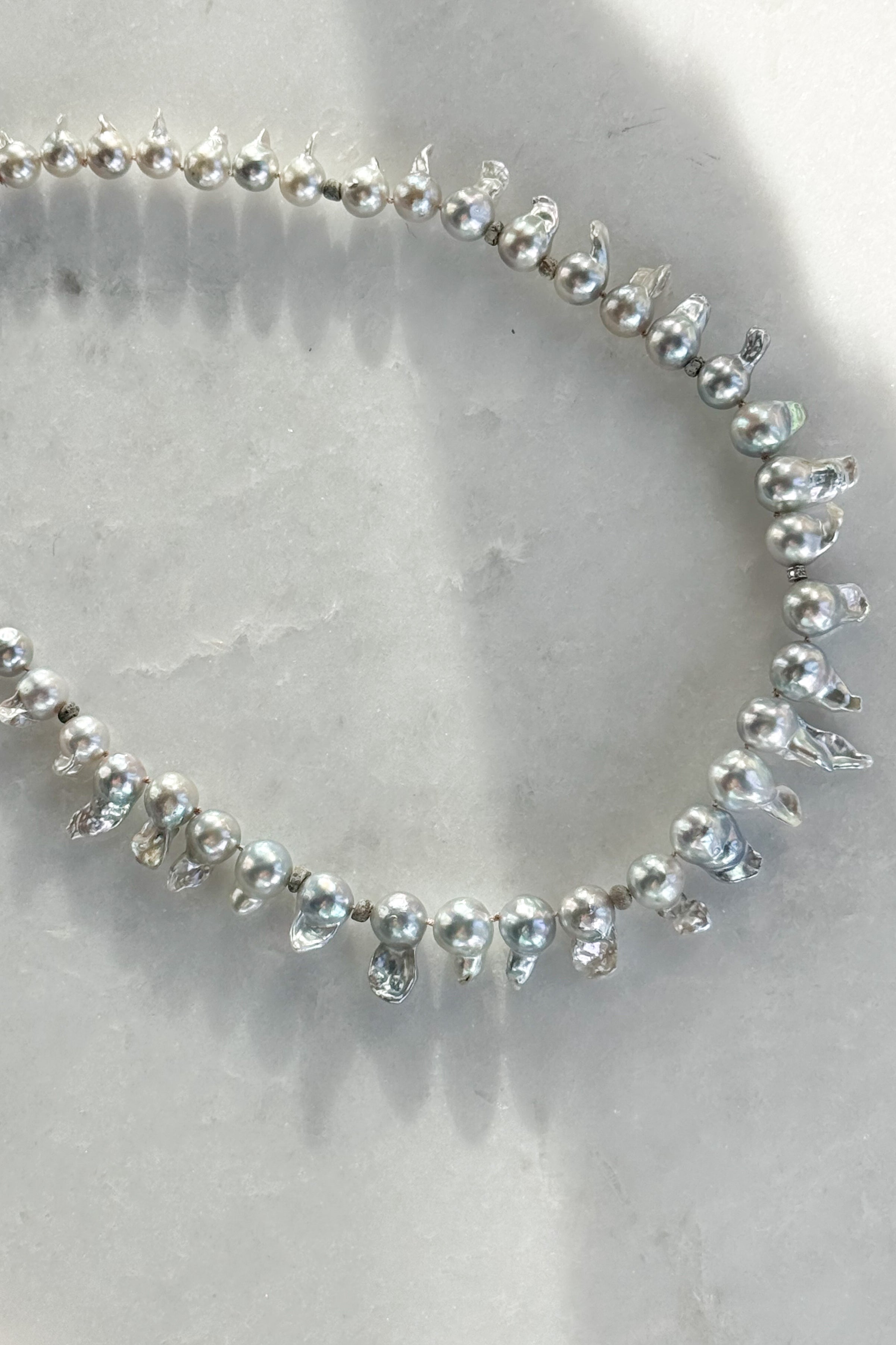 Graduated Baroque Pearl Necklace