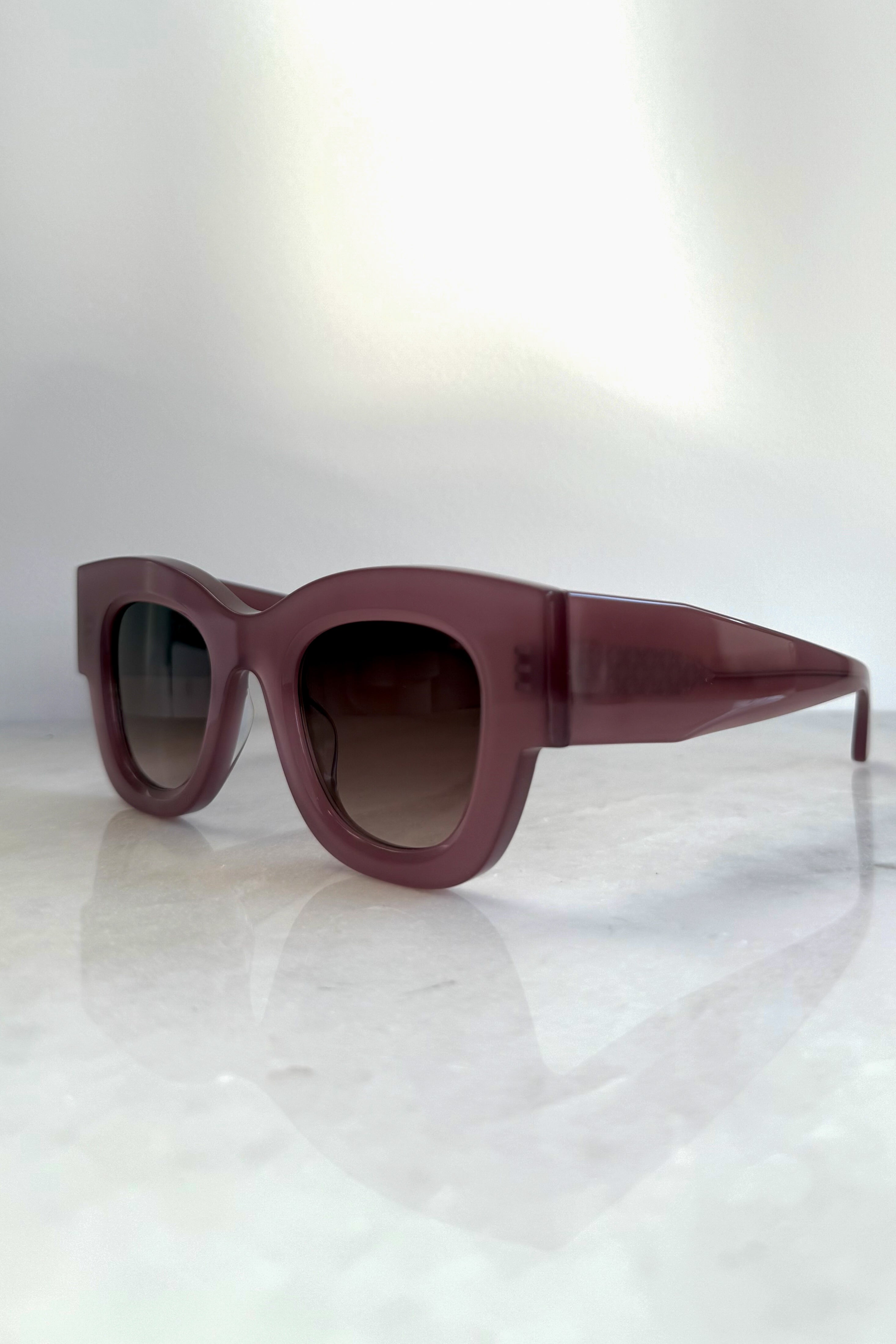 Confessy Milky Lilac Sunglasses