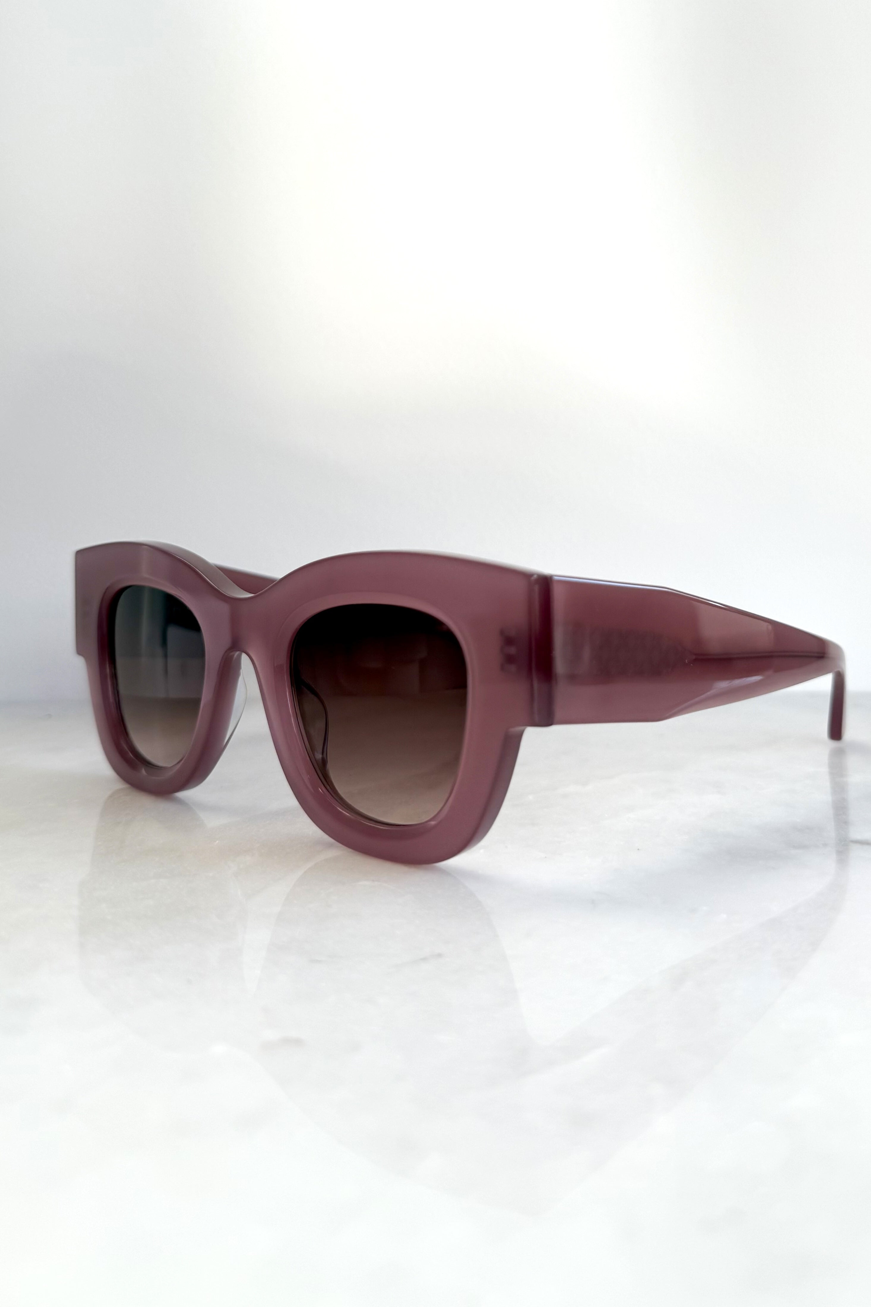 Confessy Milky Lilac Sunglasses
