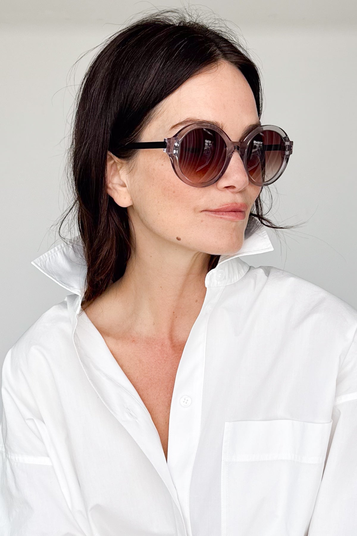 Ducklipsy Translucent Lilac Sunglasses