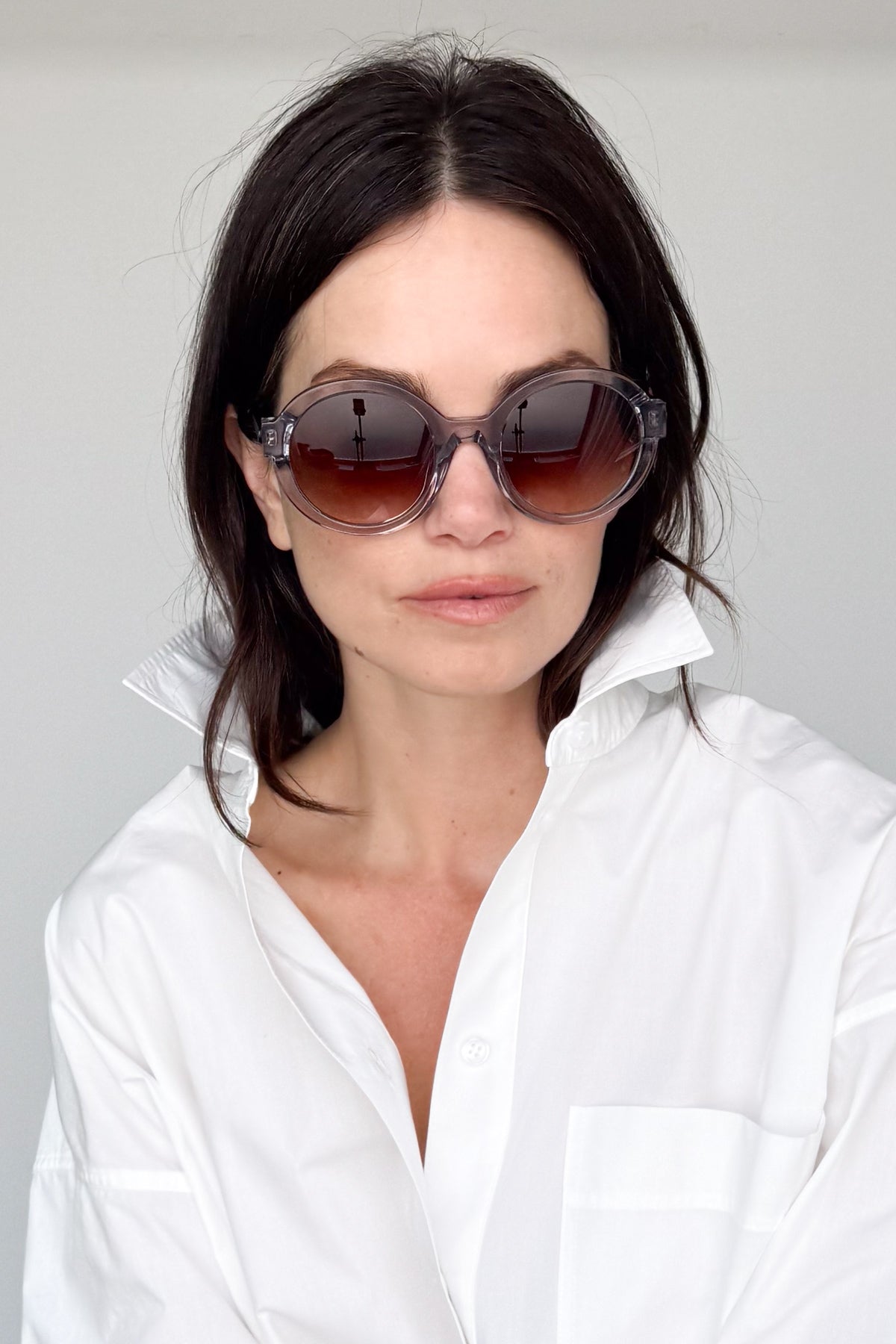 Ducklipsy Translucent Lilac Sunglasses