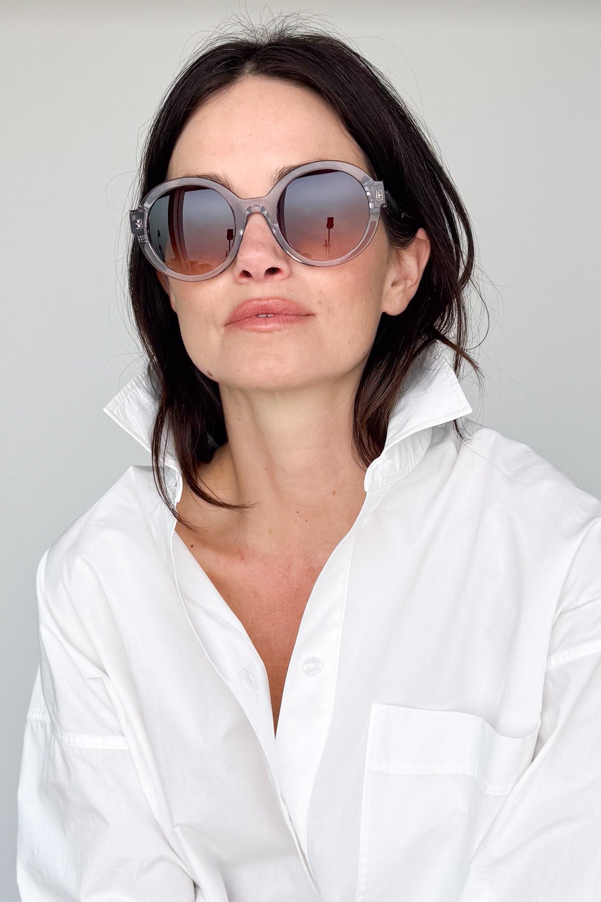Ducklipsy Translucent Lilac Sunglasses