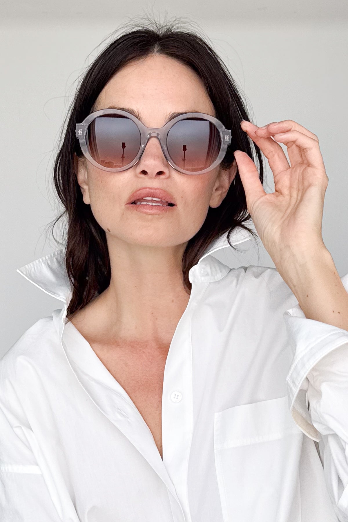 Ducklipsy Translucent Lilac Sunglasses