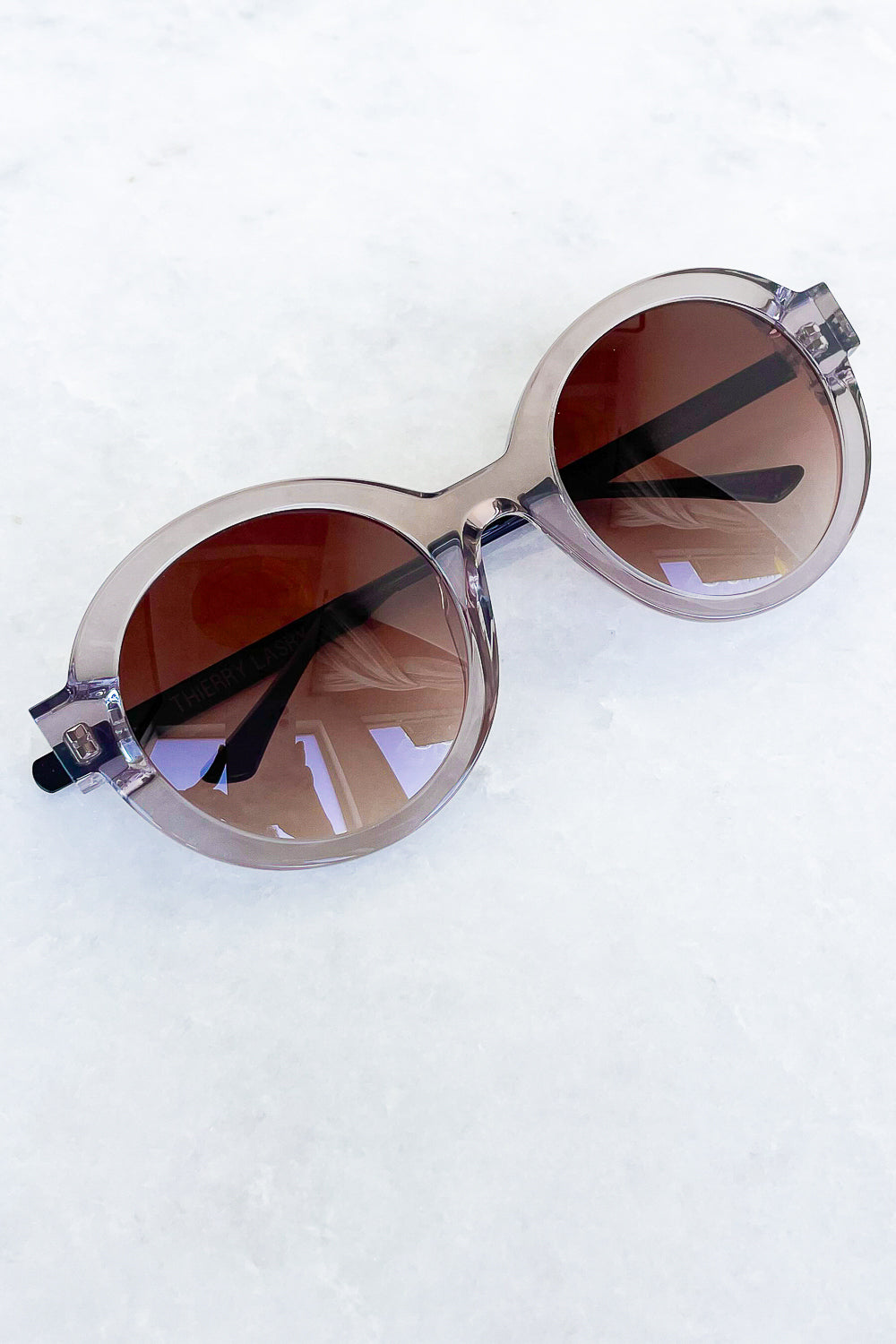 Ducklipsy Translucent Lilac Sunglasses
