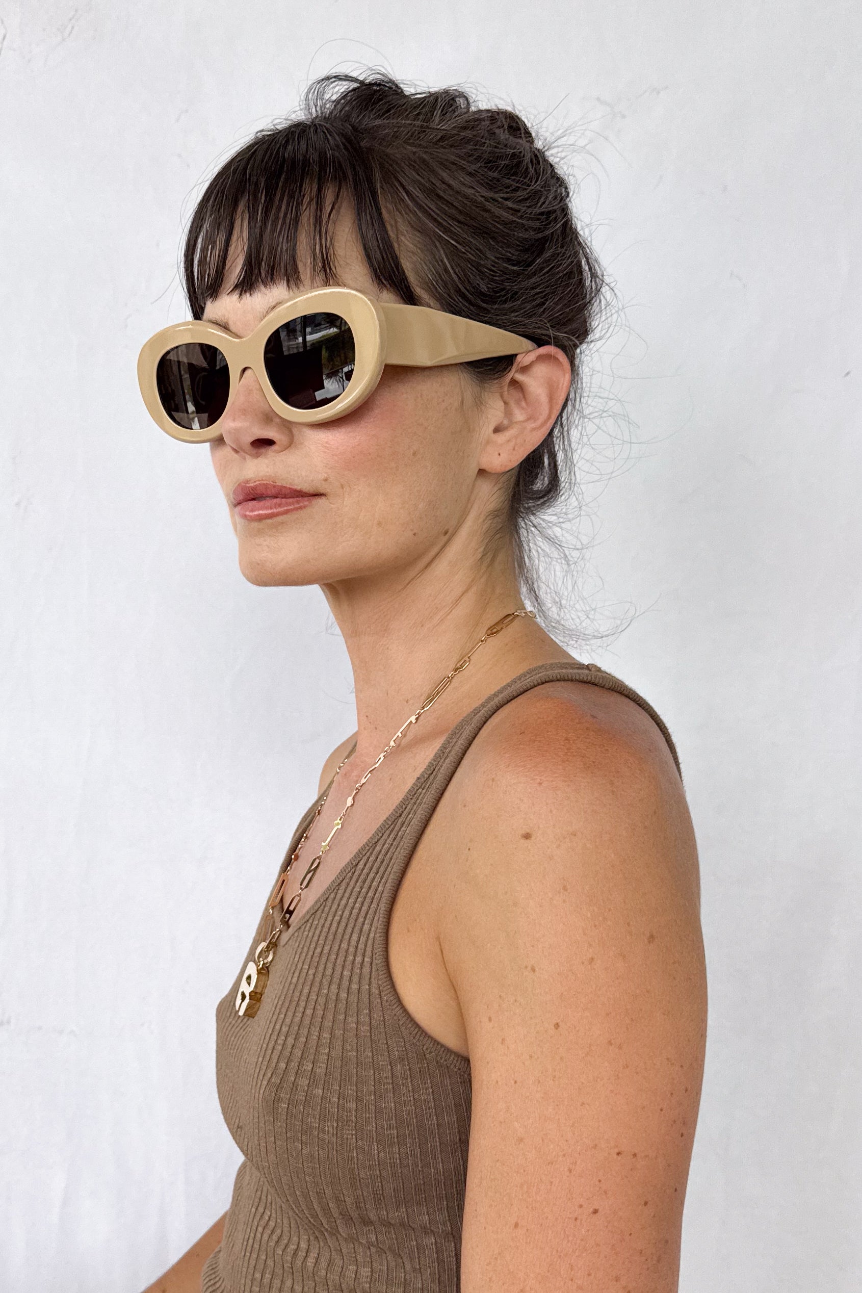 Envy Beige Sunglasses