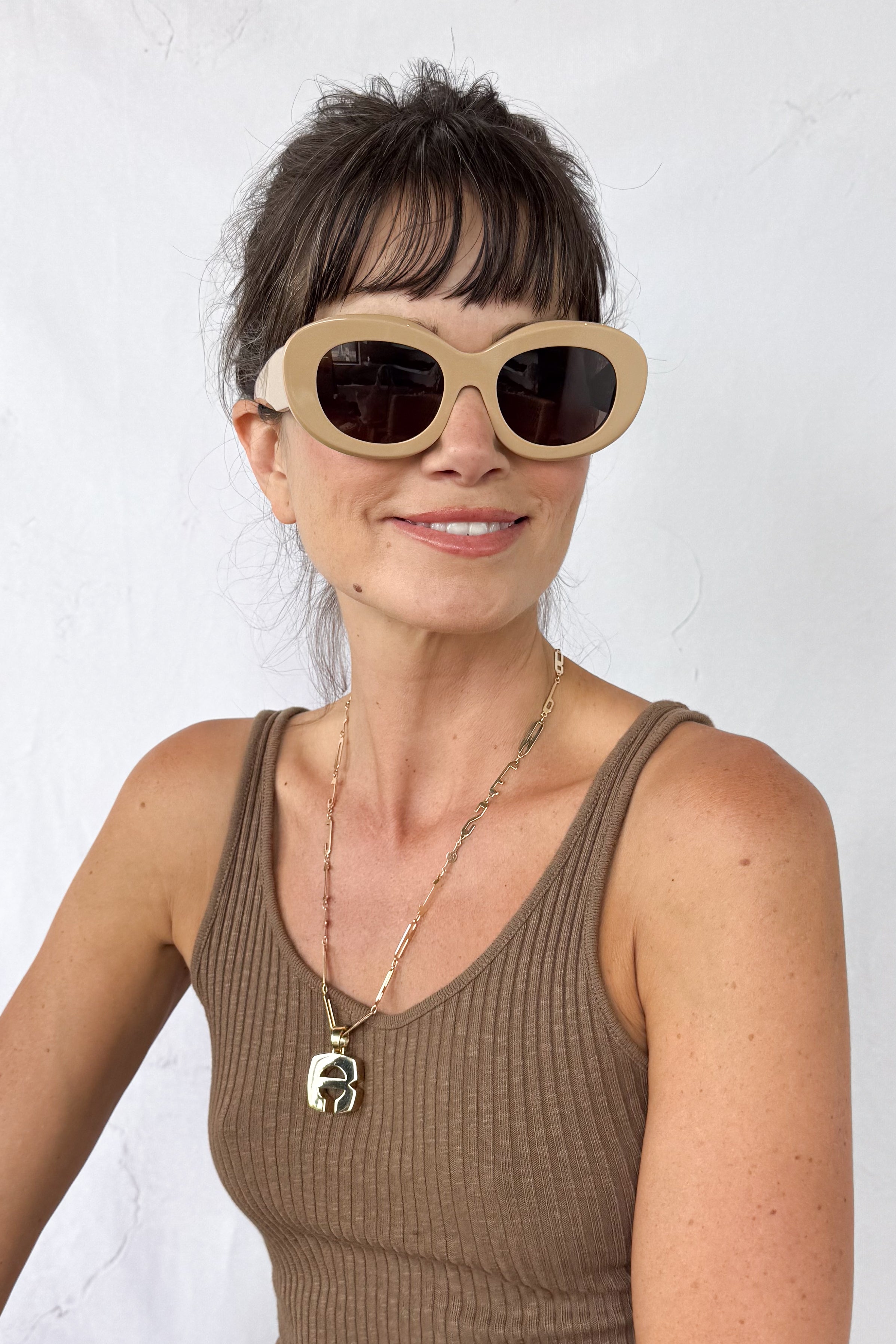 Envy Beige Sunglasses
