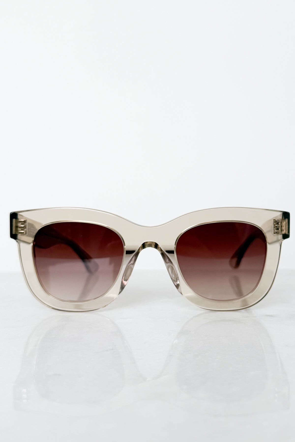Gambly Champagne Sunglasses