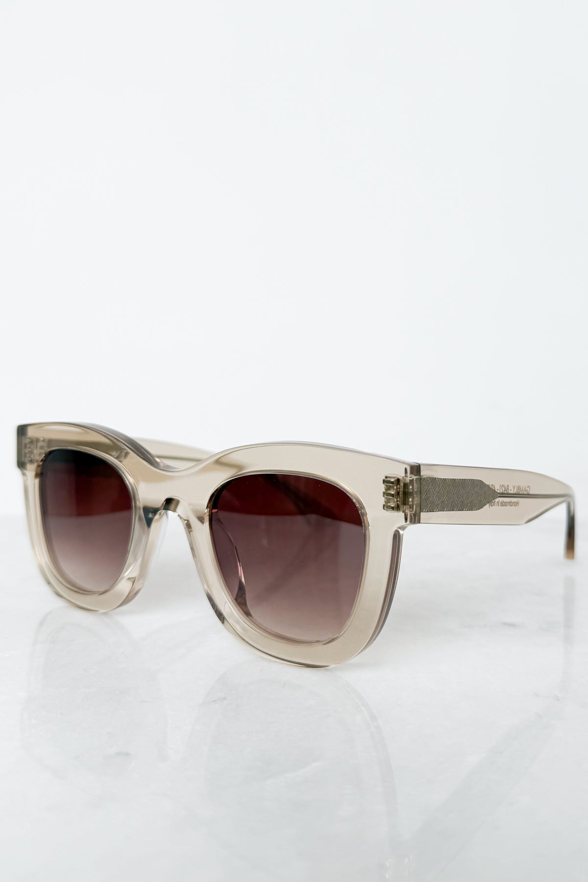 Gambly Champagne Sunglasses
