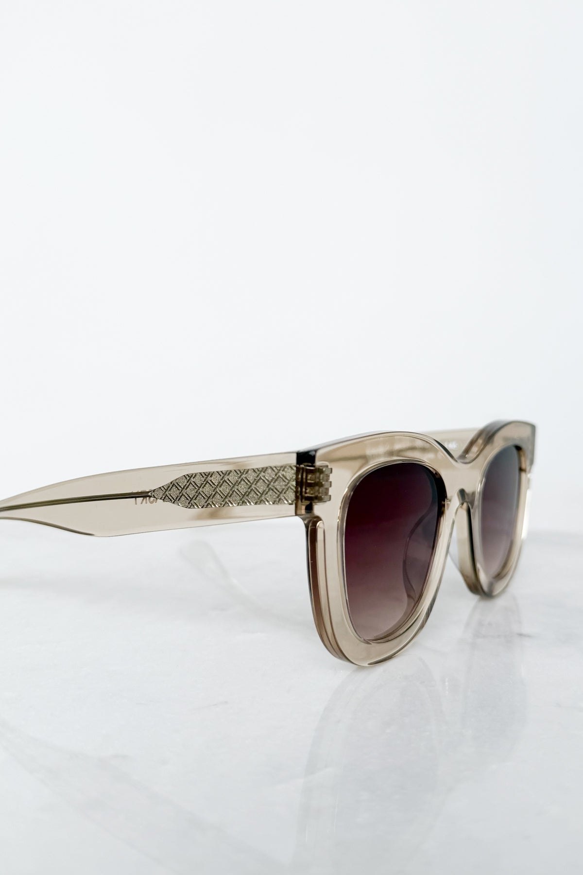 Gambly Champagne Sunglasses