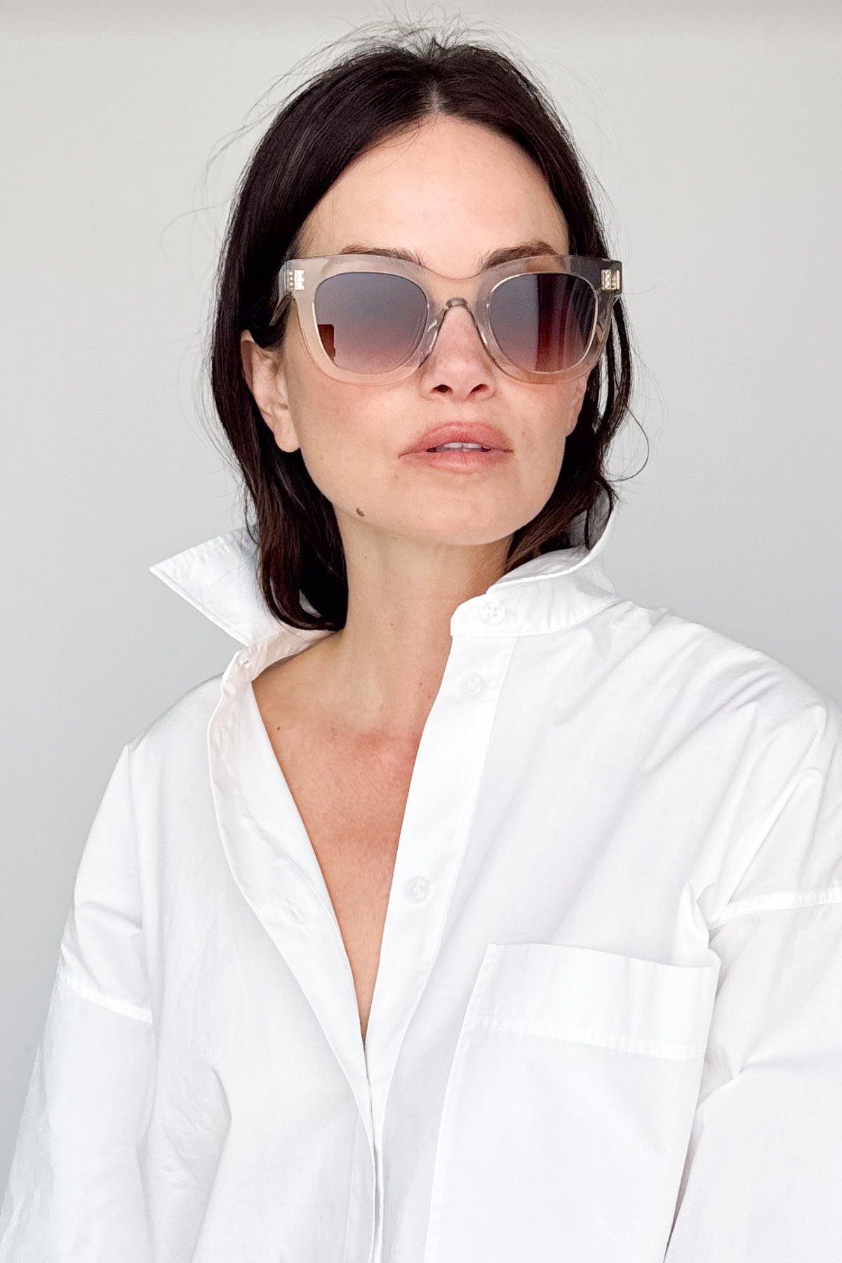 Gambly Champagne Sunglasses