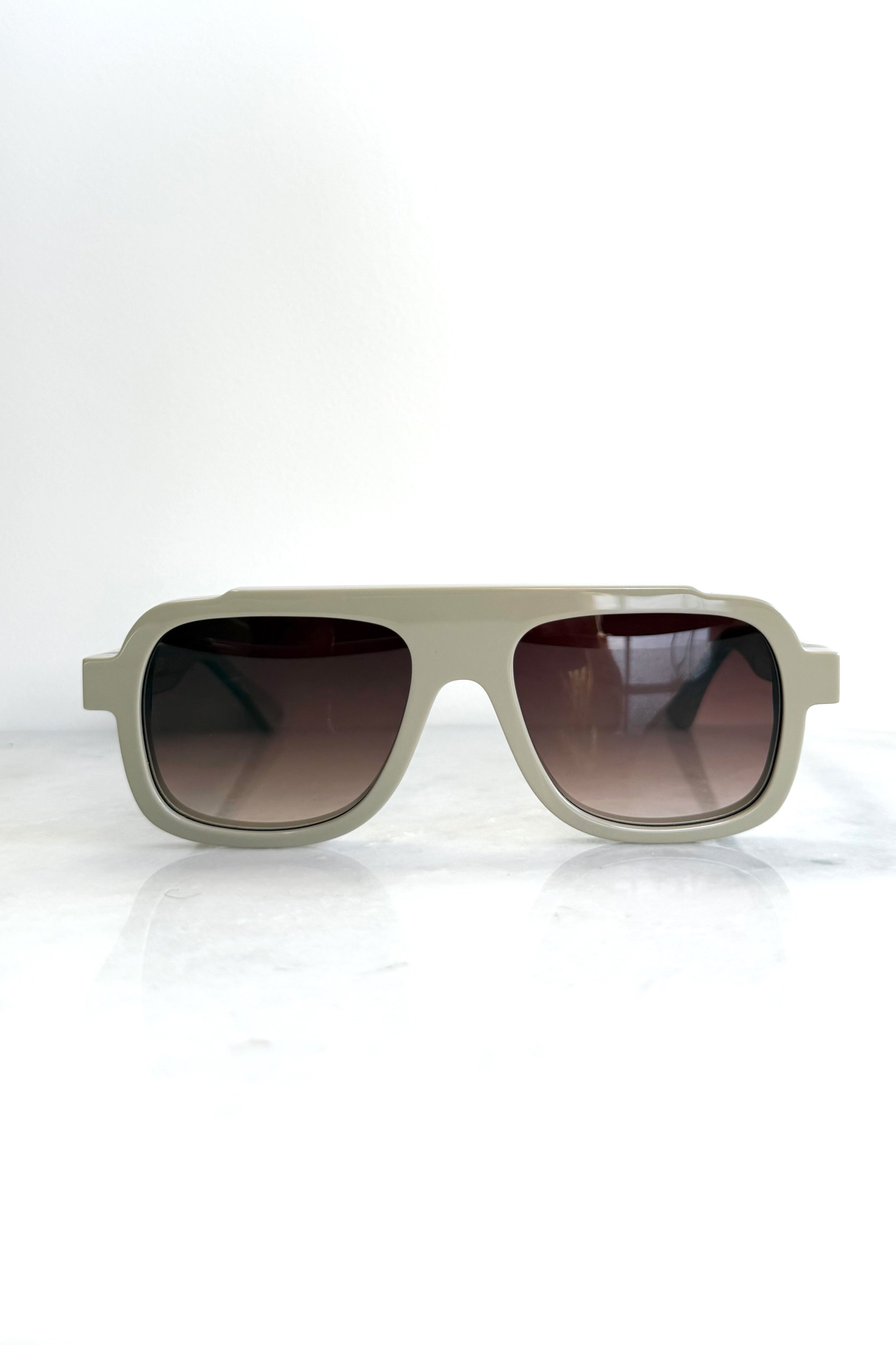 Positivy Beige Sunglasses