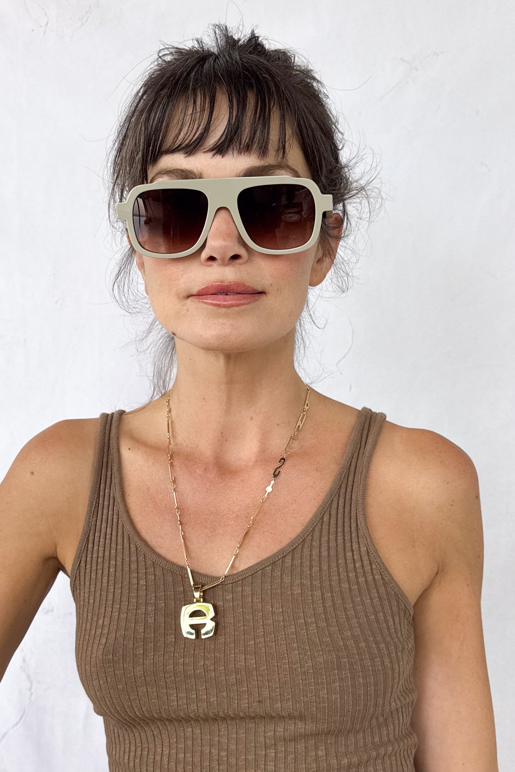 Positivy Greige Sunglasses