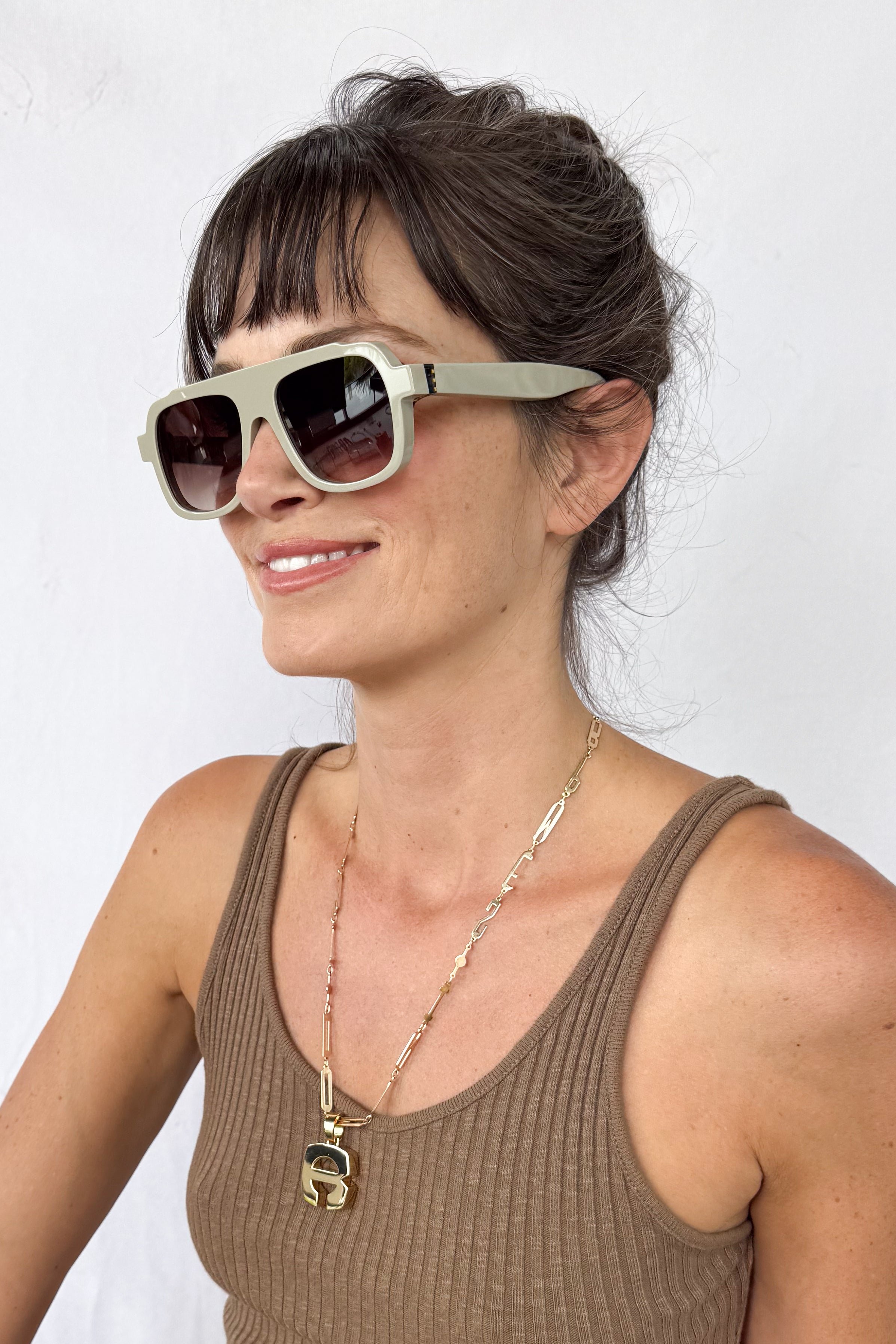 Positivy Greige Sunglasses