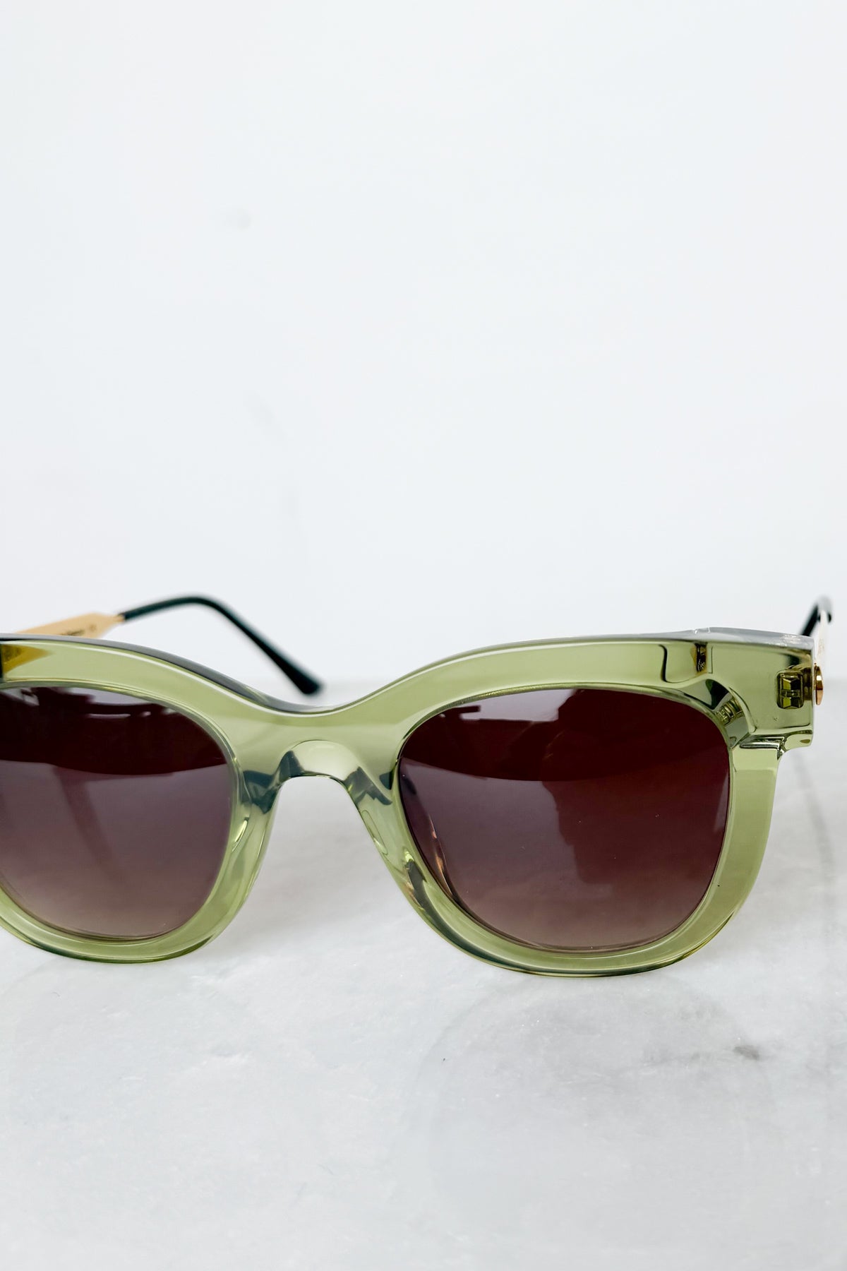 Sexxxy Translucent Green Sunglasses