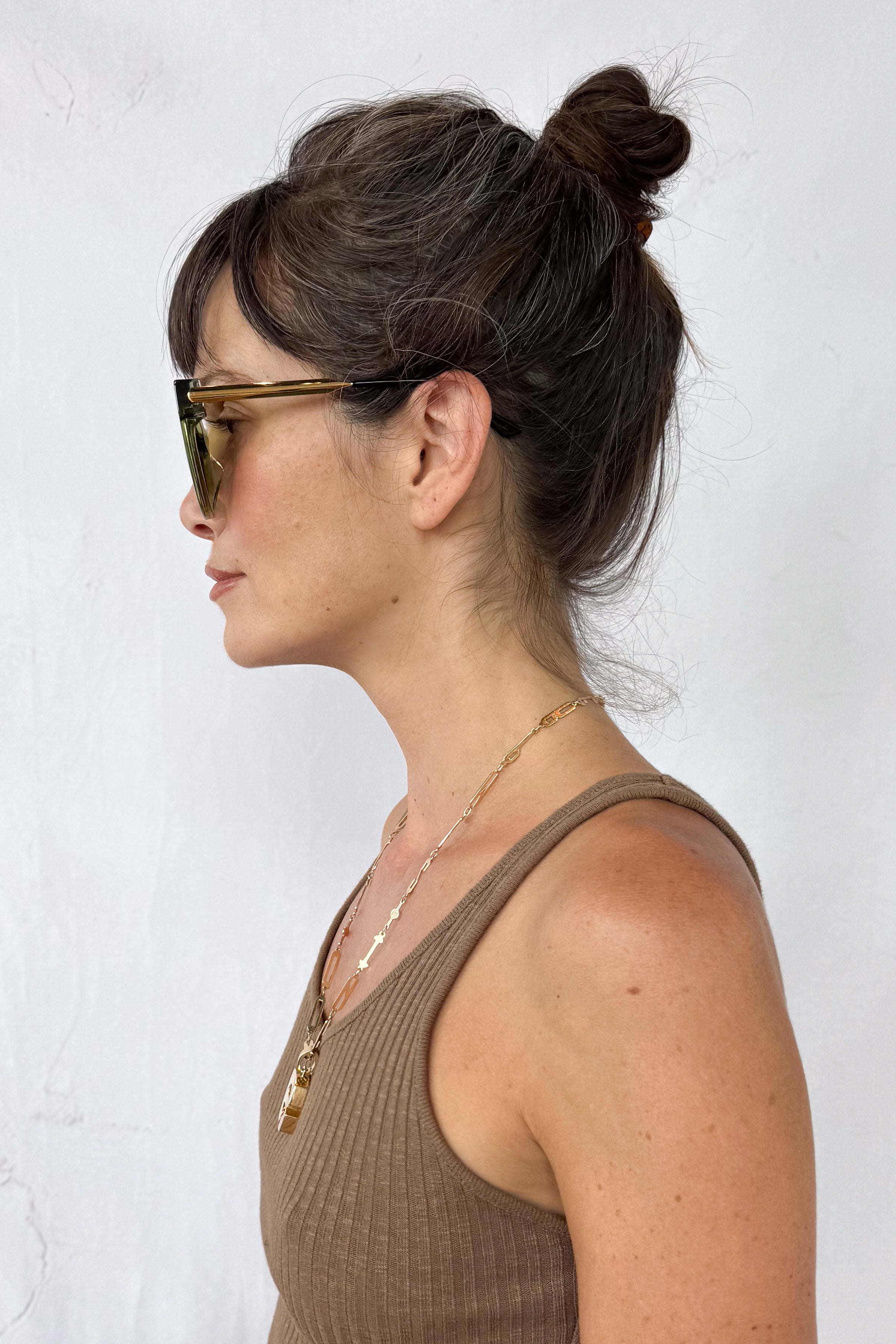 Sexxxy Translucent Green Sunglasses