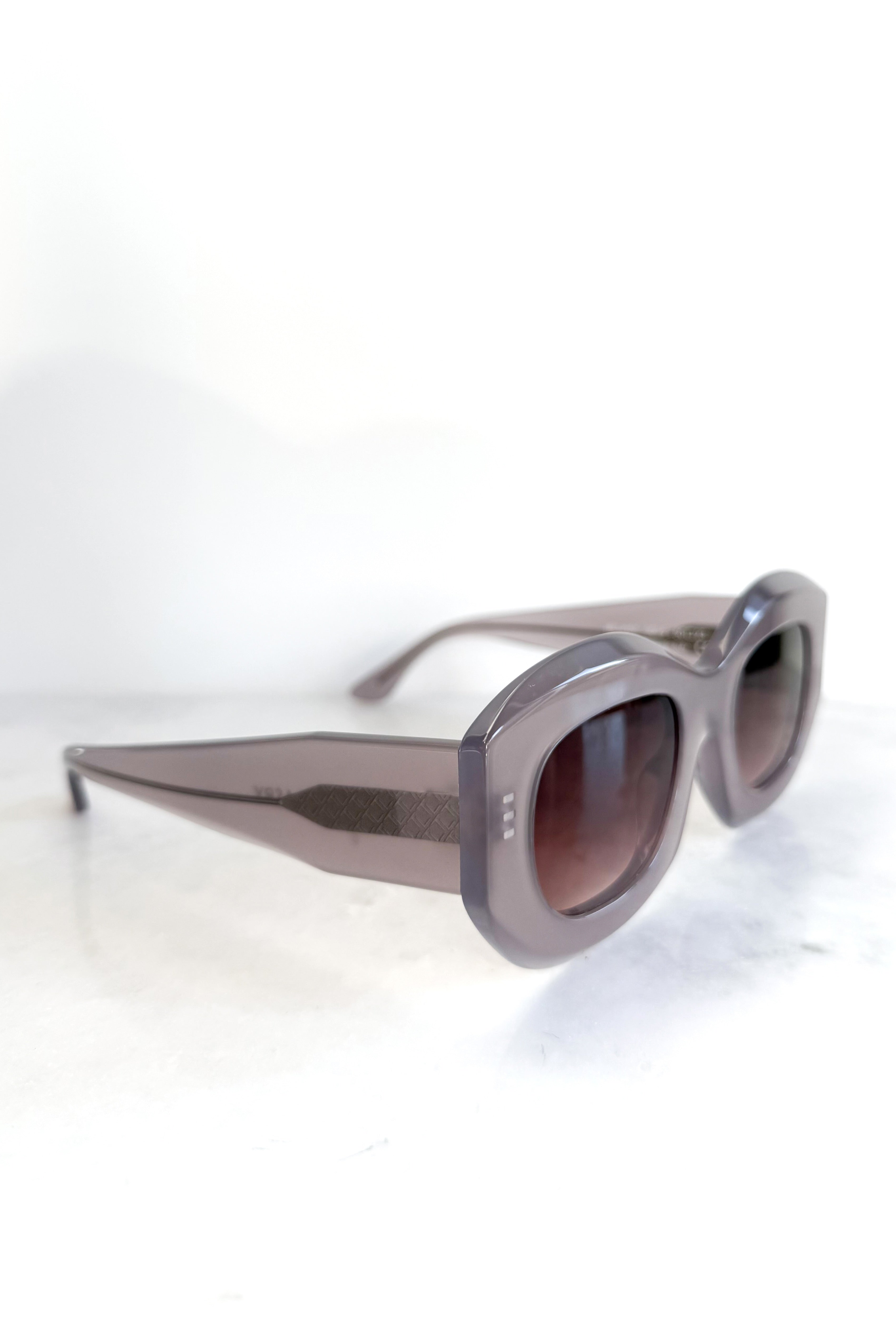 Trophy Milky Beige Sunglasses