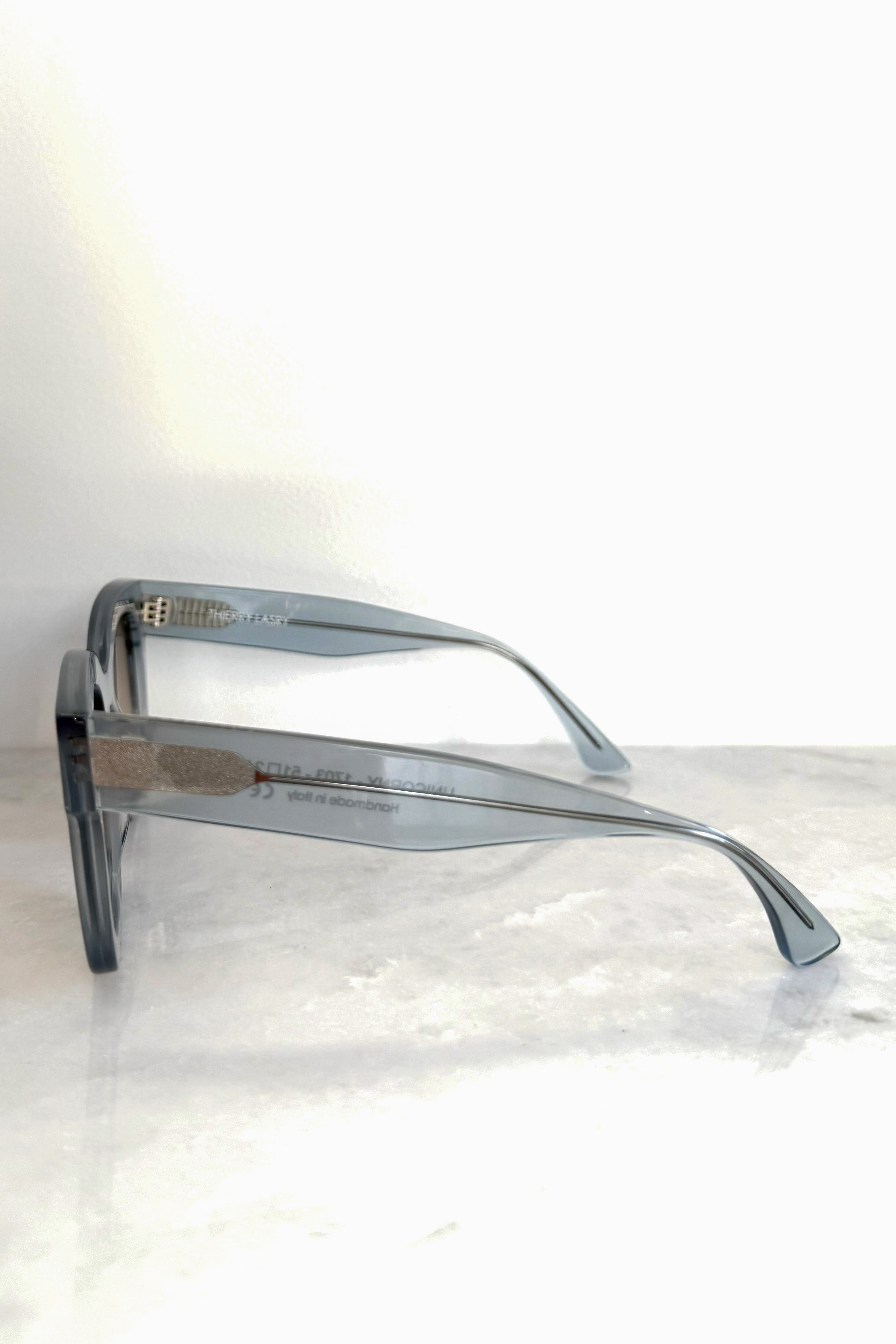 Unicorny Translucent Blue Sunglasses