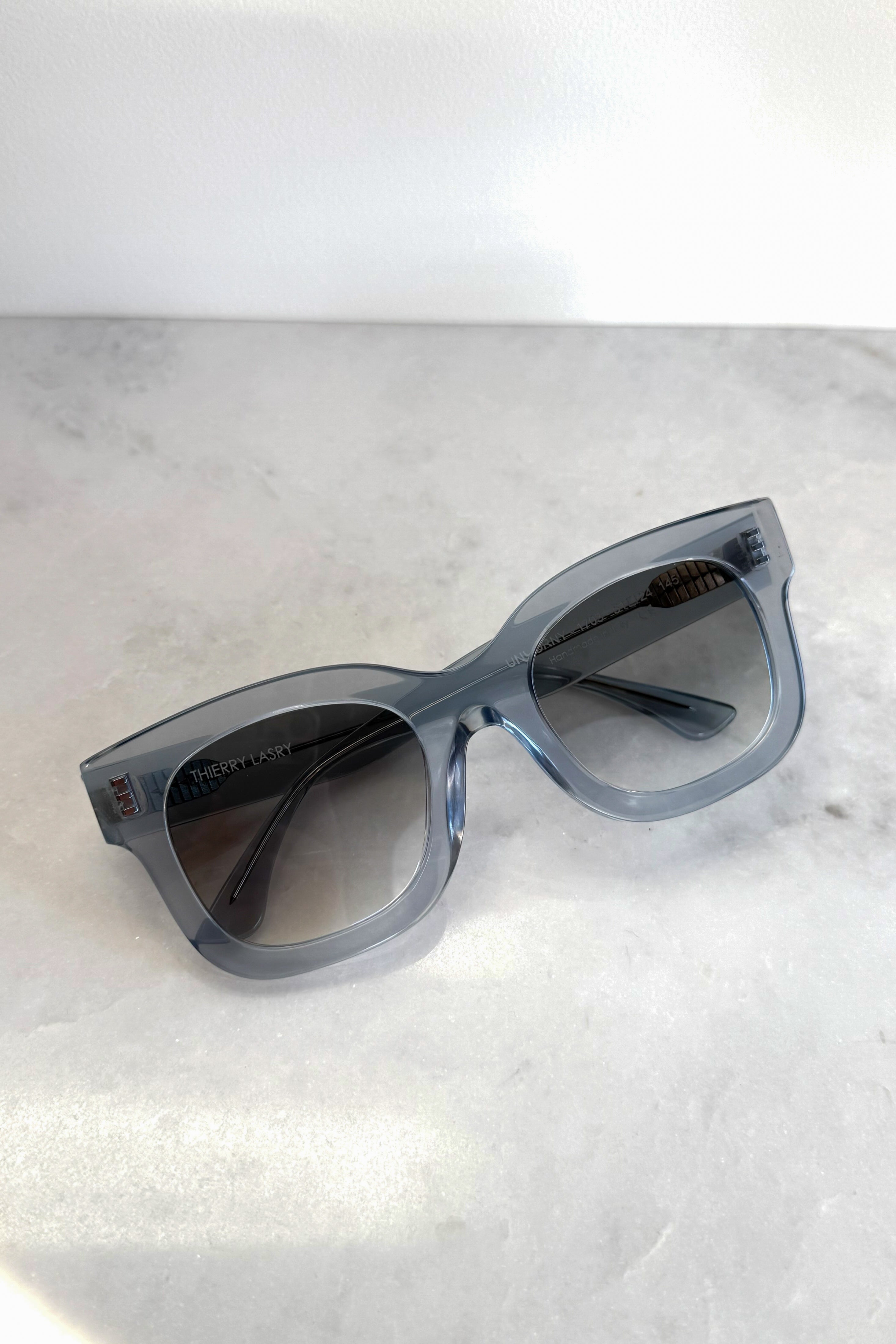 Unicorny Translucent Blue Sunglasses