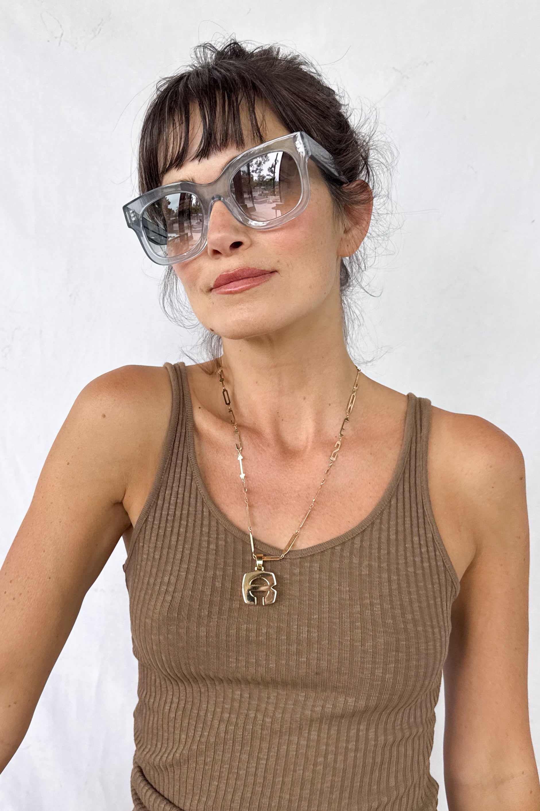Unicorny Translucent Blue Sunglasses