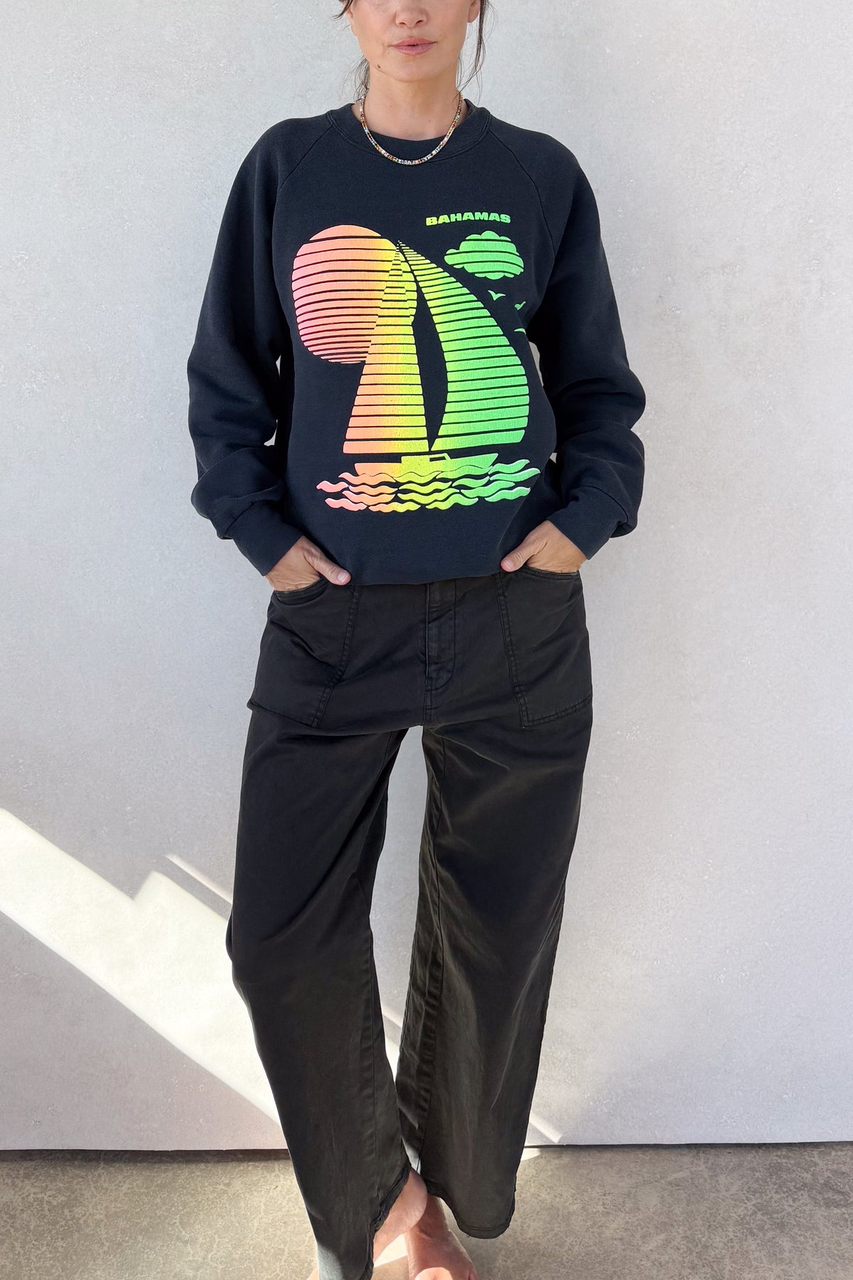 Tourist ILY "Bahamas" Sweatshirt - Black S