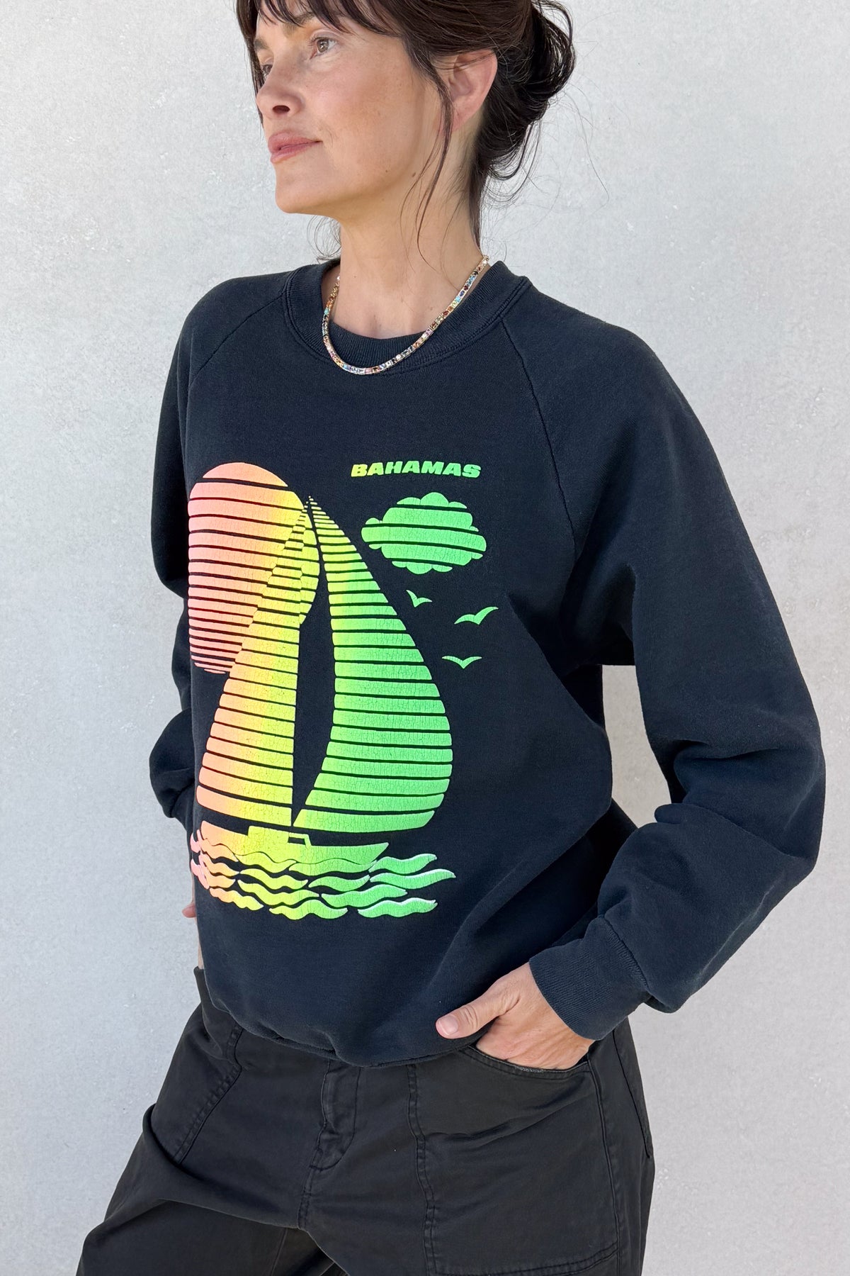 Tourist ILY "Bahamas" Sweatshirt - Black S