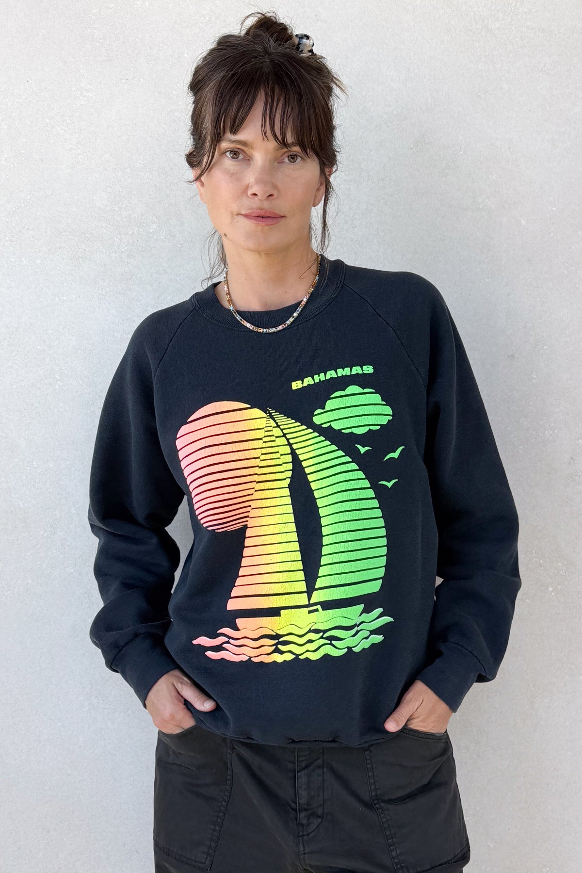 Tourist ILY "Bahamas" Sweatshirt - Black S