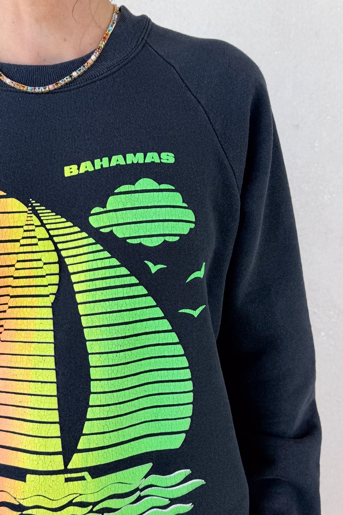 Tourist ILY "Bahamas" Sweatshirt - Black S