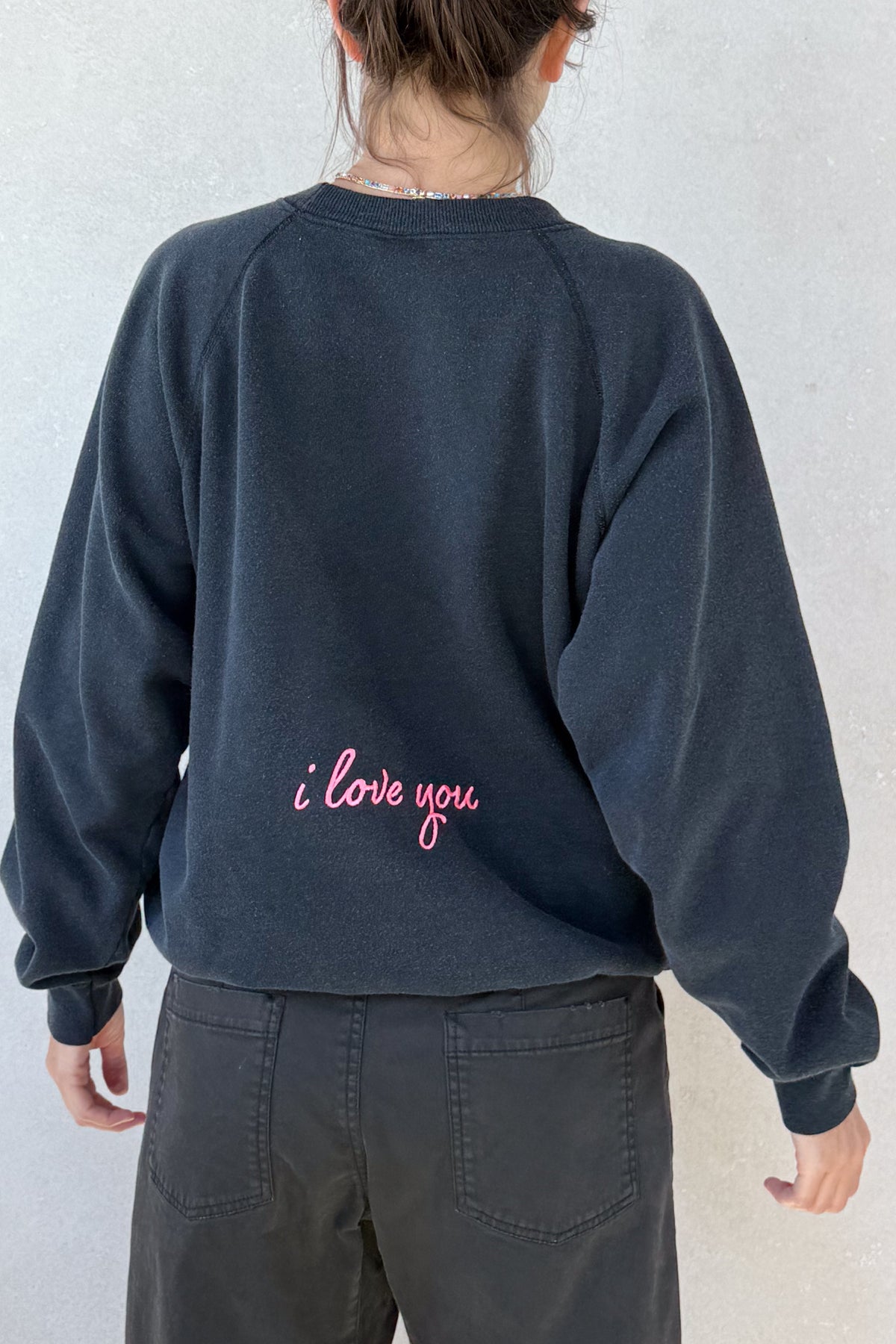 Tourist ILY "Hawaii" Sweatshirt - Black S/M