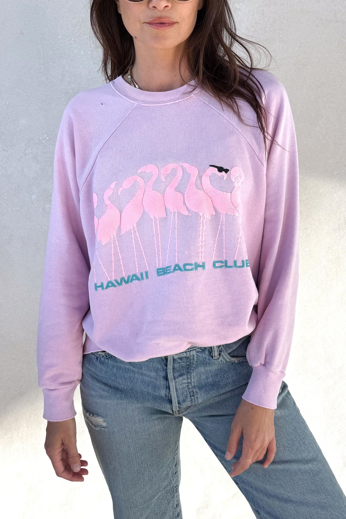 Tourist ILY "Flamingo" Sweatshirt - Pink S
